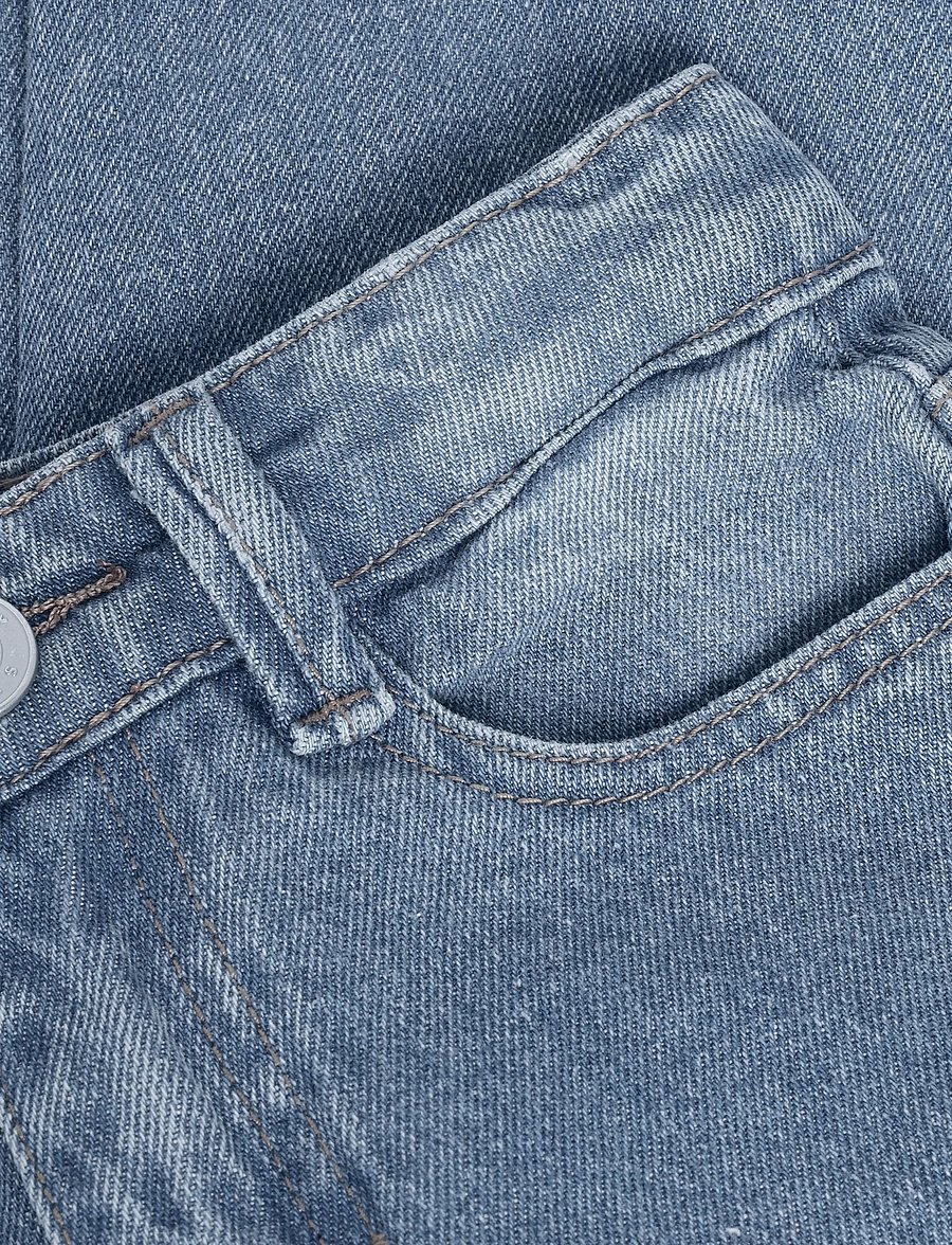 Daily 7 - Denim Barrel Fit Pocket - vaba lõikega teksad - blue denim - 4