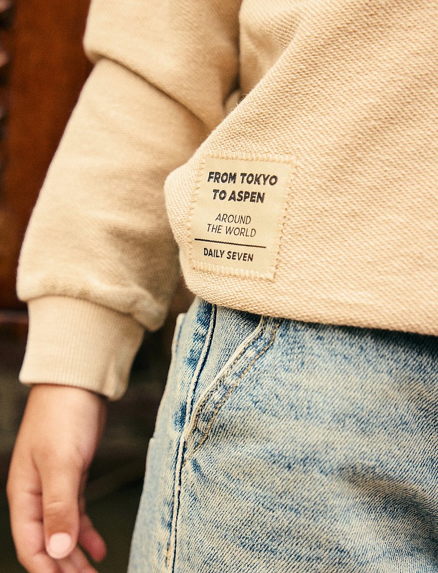 Daily 7 - Denim Wide Fit - loose jeans - used medium denim - 3