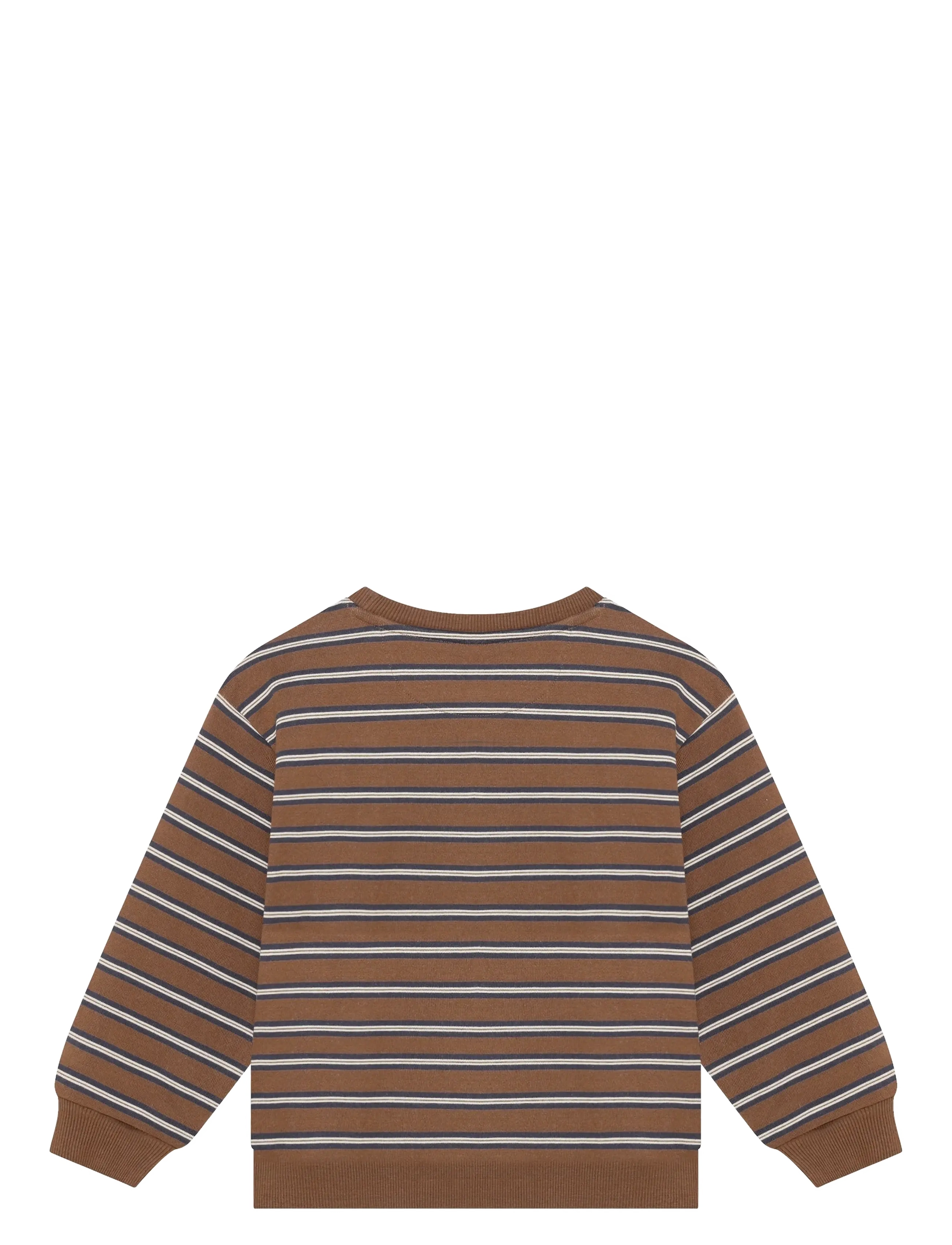 Daily 7 - Oversized Sweater Striped - dressipluusid - almond brown - 2