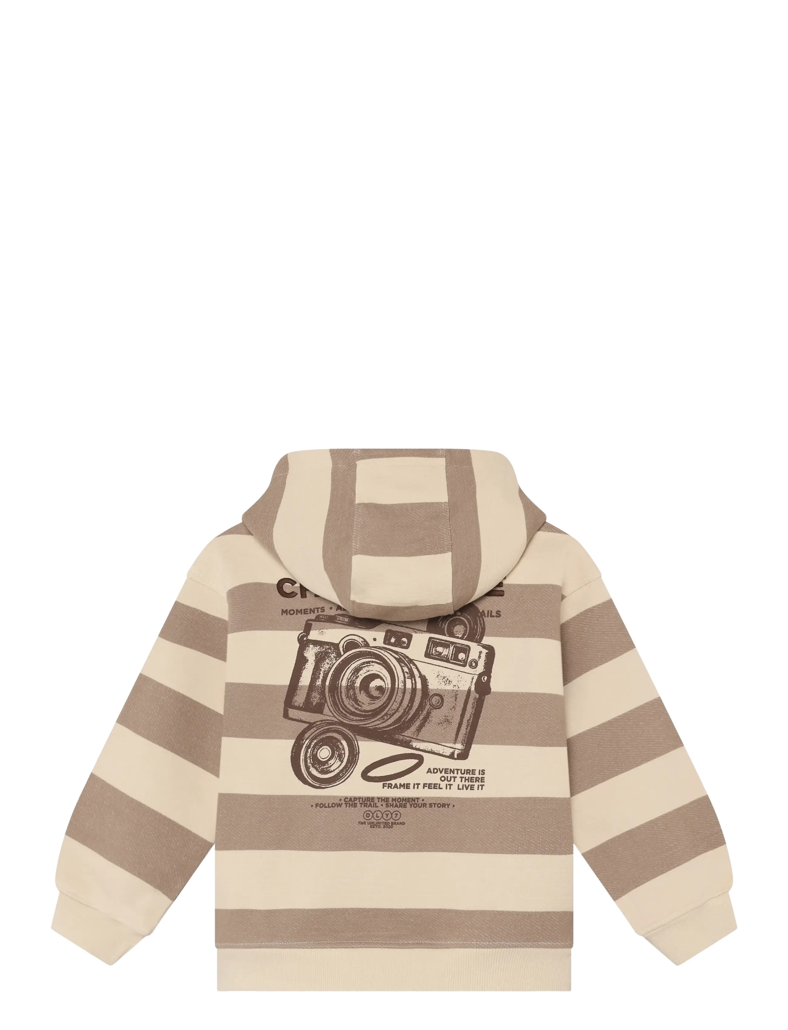 Daily 7 - Oversized Hoodie Backprint - kapuzenpullover - plaza taupe - 2