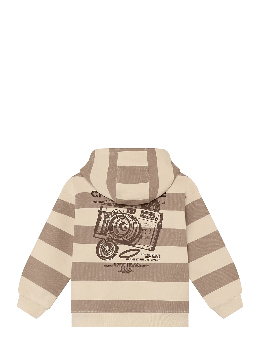 Daily 7 - Oversized Hoodie Backprint - kapuzenpullover - plaza taupe - 2
