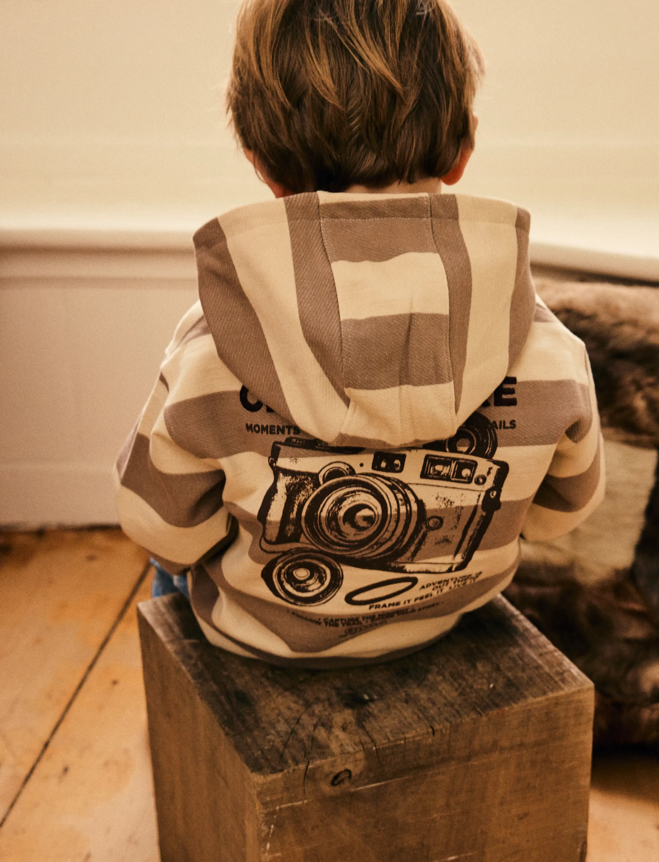 Daily 7 - Oversized Hoodie Backprint - kapuzenpullover - plaza taupe - 3