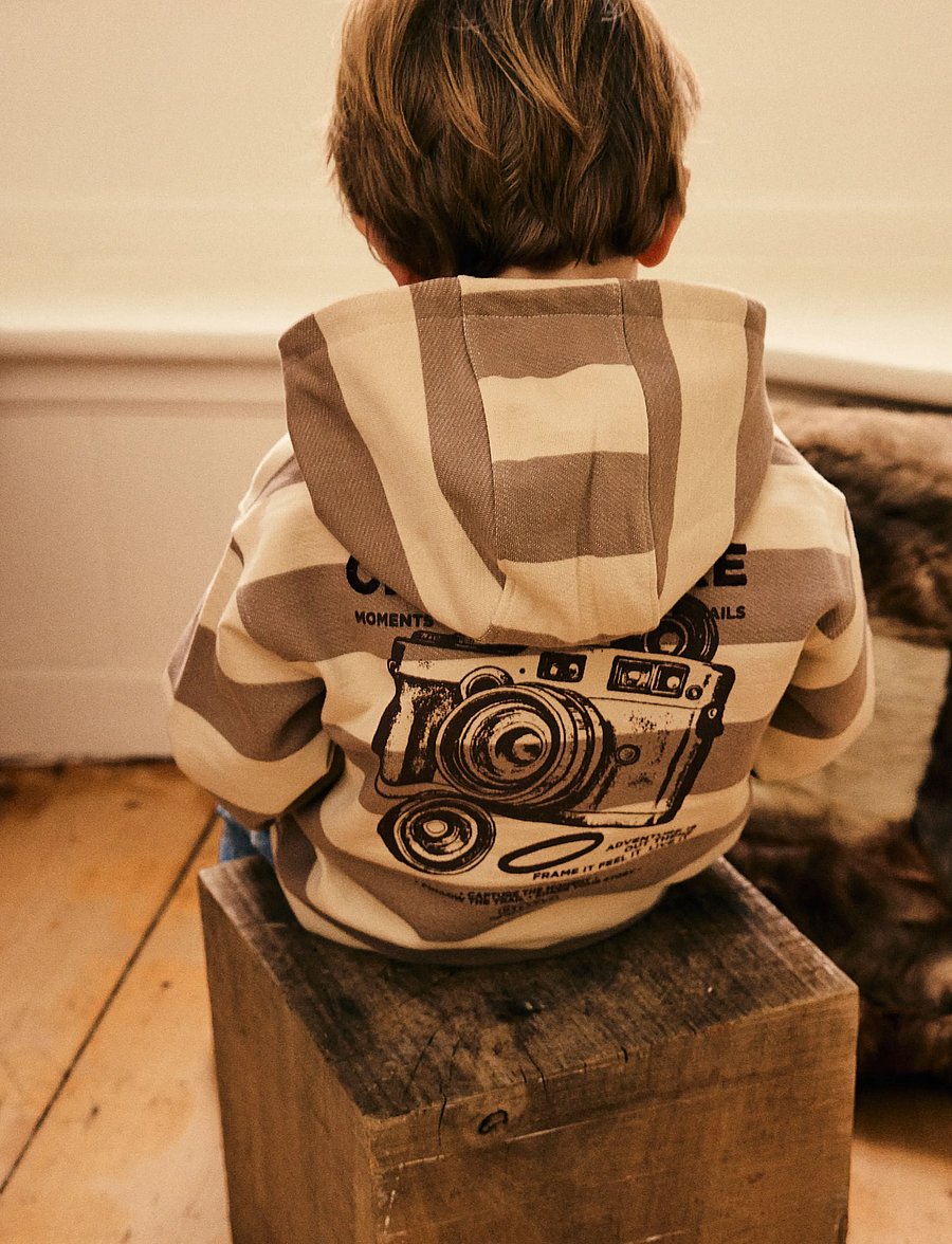 Daily 7 - Oversized Hoodie Backprint - kapuzenpullover - plaza taupe - 3