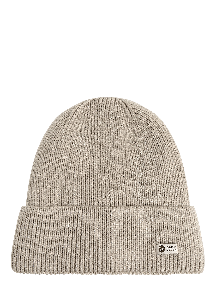 Daily 7 - Beanie w. Lining - beanies - plaza taupe - 0
