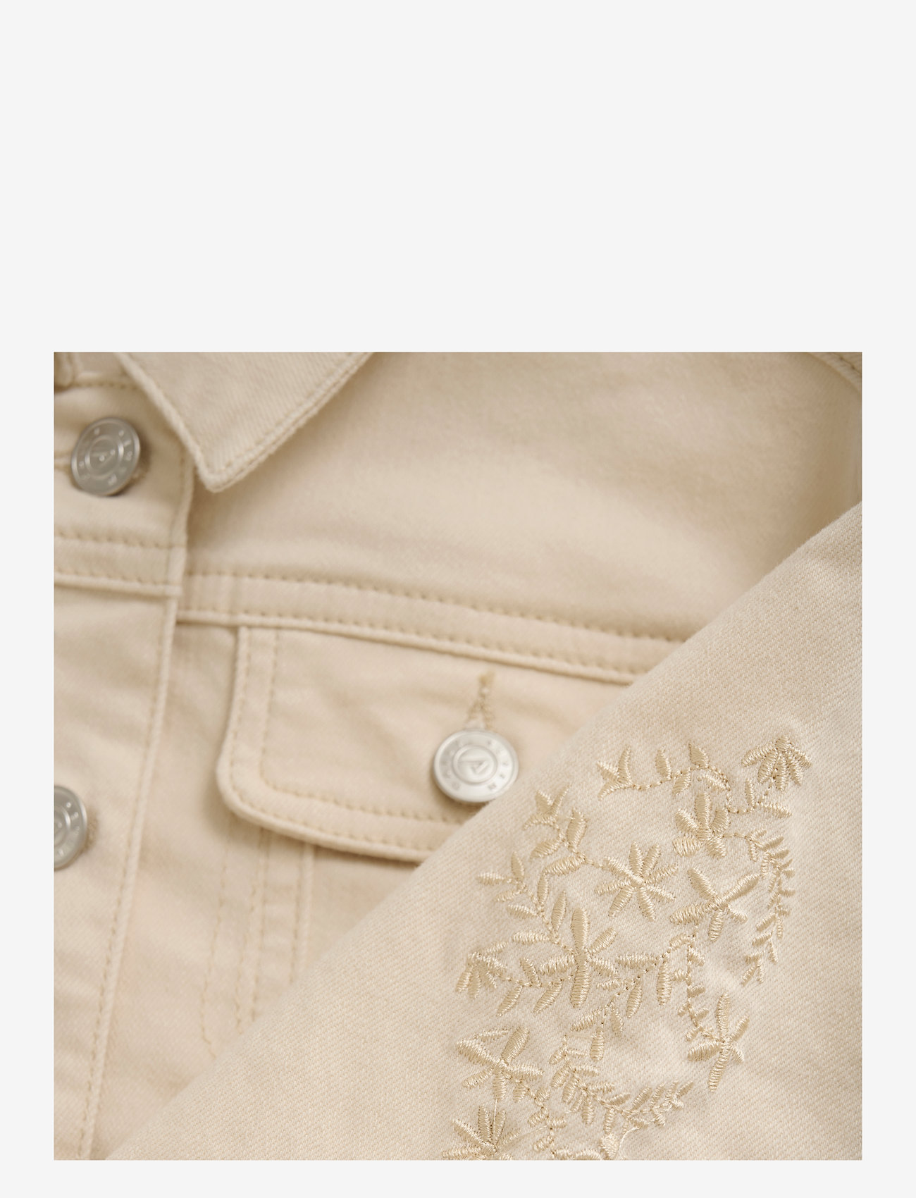 Daily 7 - Twill Jacket - lette jakker - sandshell - 4