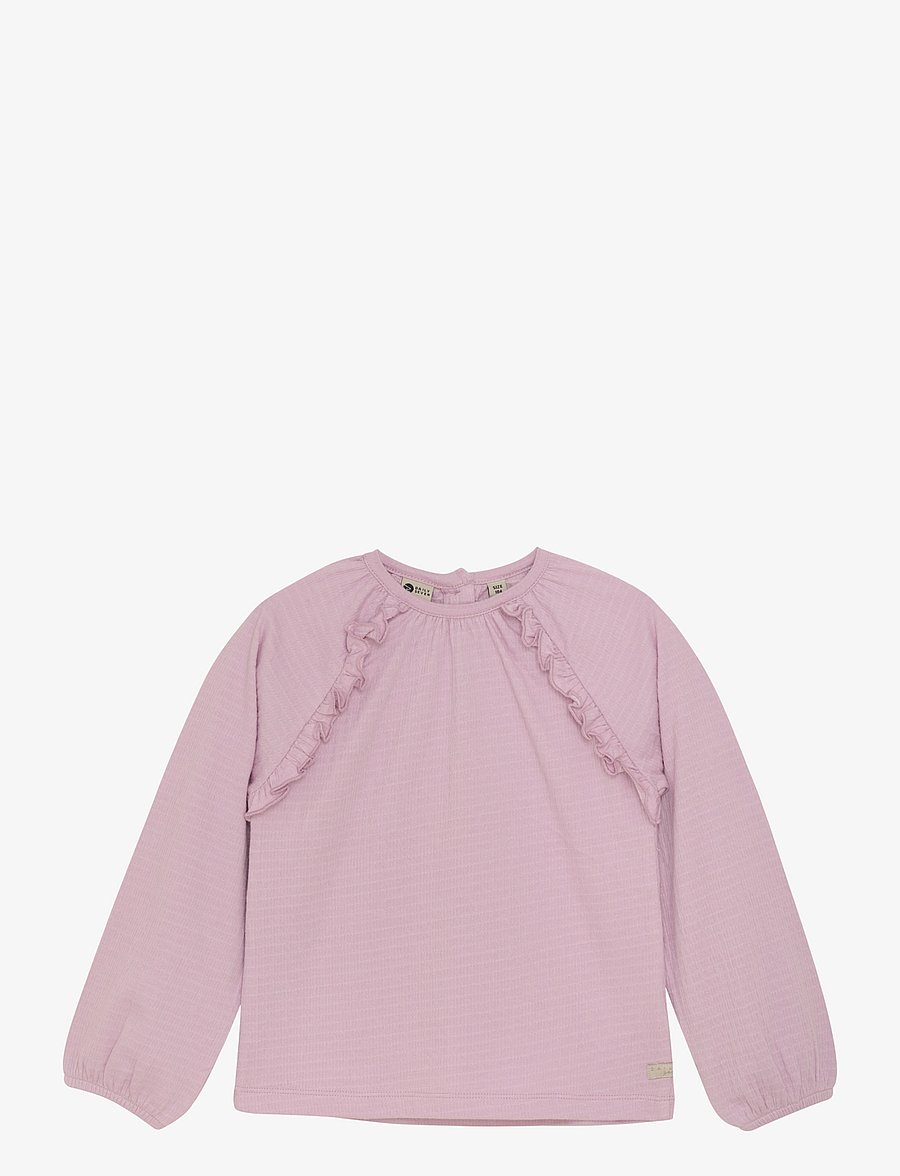Daily 7 - T-shirt Longsleeve Structure - dusty lilac - 1