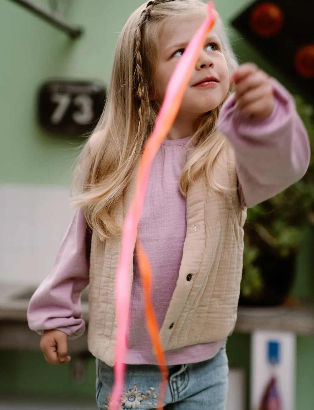 Daily 7 - T-shirt Longsleeve Structure - blusen & tuniken - dusty lilac - 4