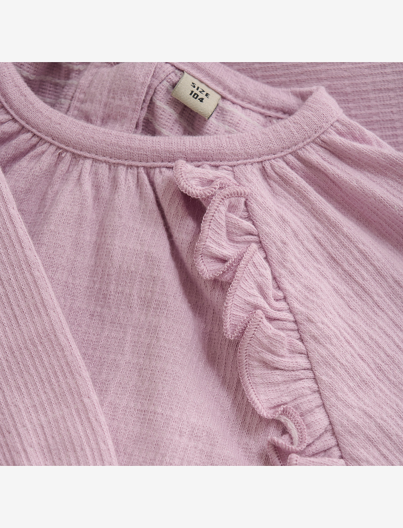 Daily 7 - T-shirt Longsleeve Structure - blusar & tunikor - dusty lilac - 3