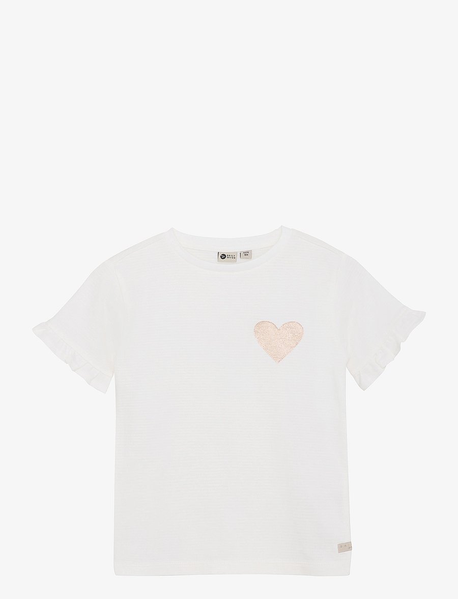 Daily 7 - T-shirt Heart - lühikeste varrukatega t-särgid - cloud - 0