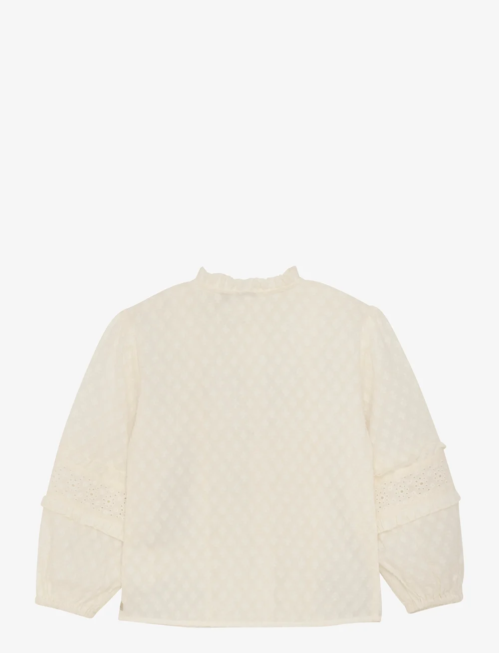 Daily 7 - Shirt Longsleeve Ruffle - blusen & tuniken - cloud - 2