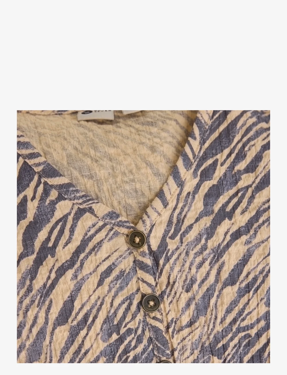 Daily 7 - Dress Longsleeve Animal - langærmede hverdagskjoler - latte sand - 2