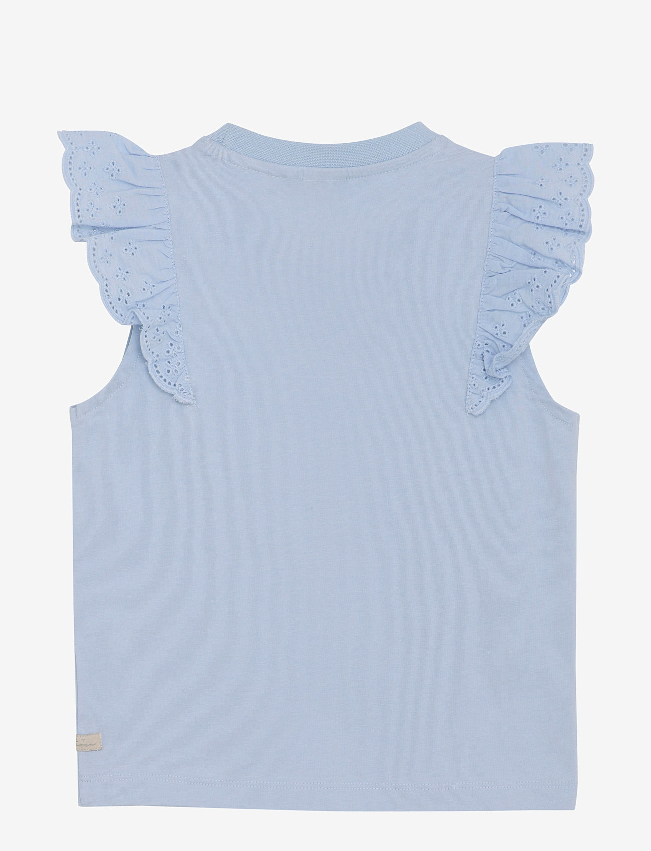 Daily 7 - T-shirt Ruffle - tanktops - silk blue - 1