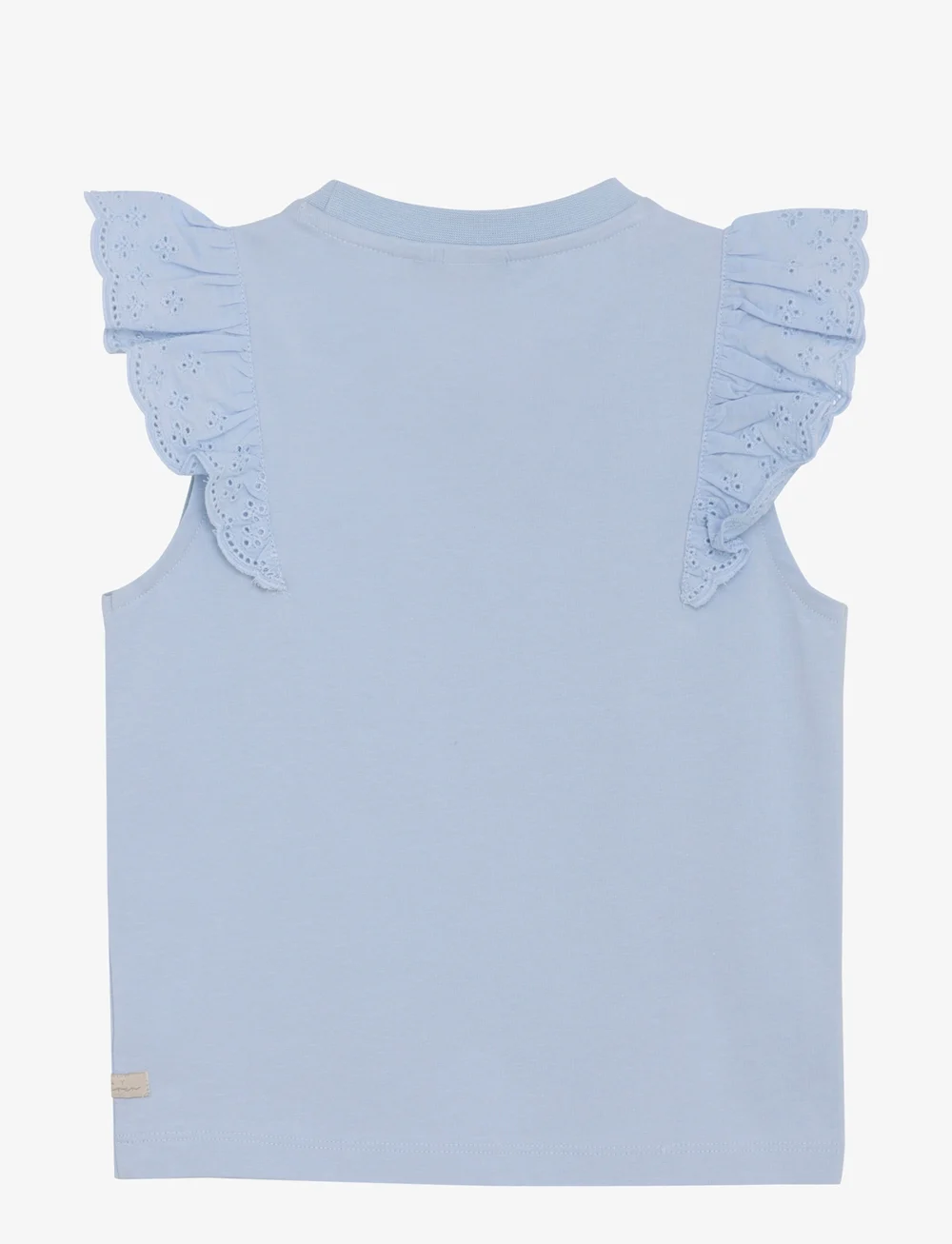 Daily 7 - T-shirt Ruffle - tanktops - silk blue - 1