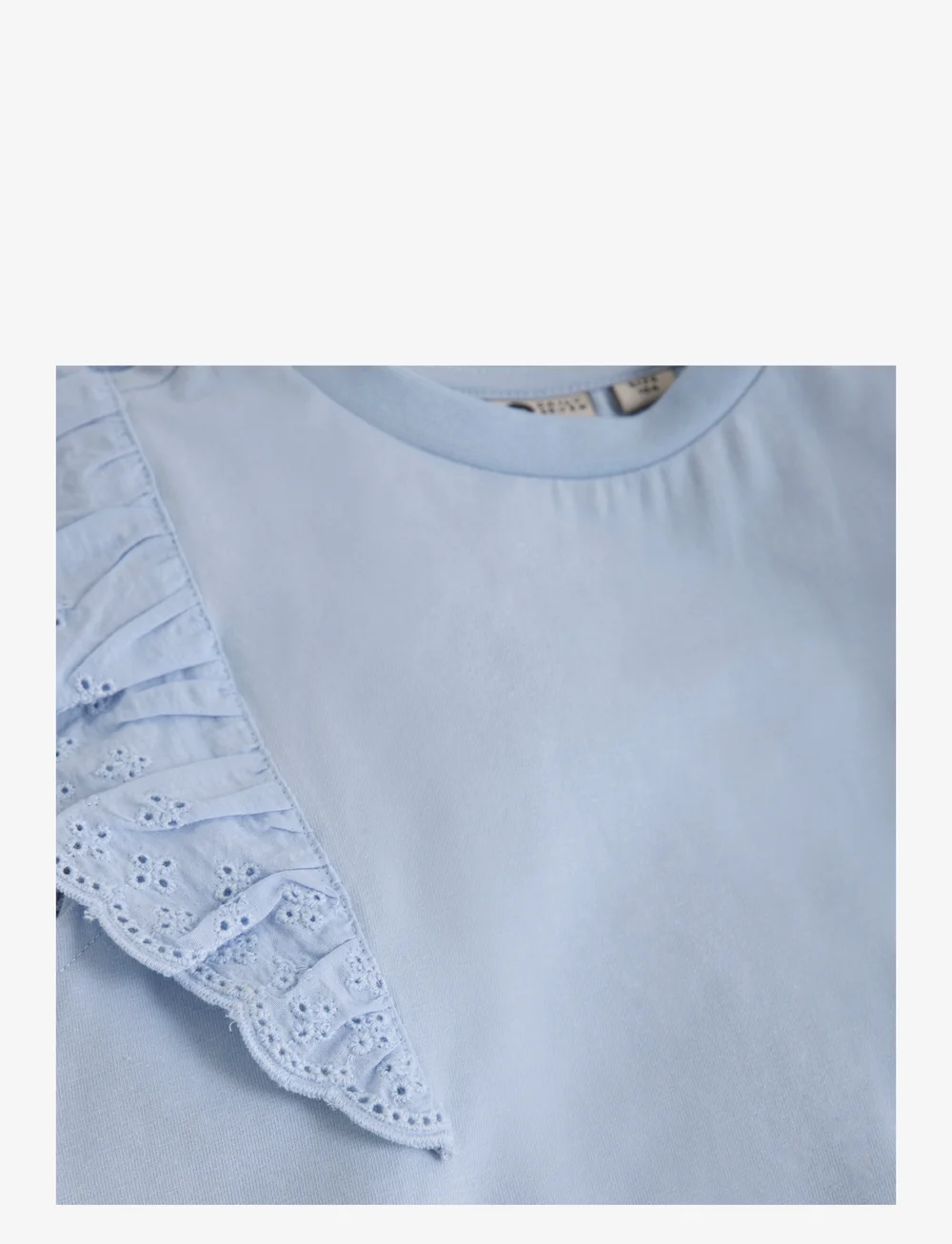 Daily 7 - T-shirt Ruffle - tanktops - silk blue - 2