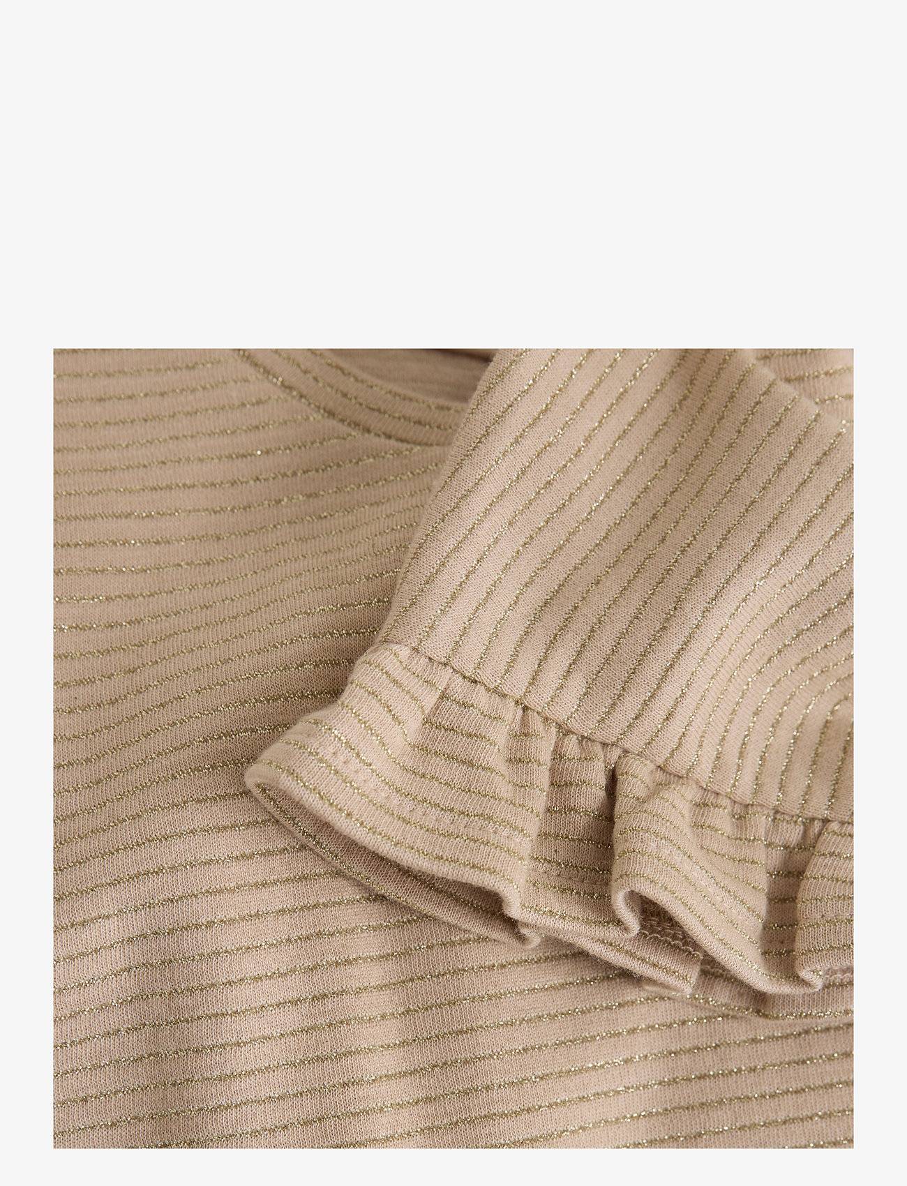 Daily 7 - T-shirt Glitter Stripe - tank top - latte sand - 2