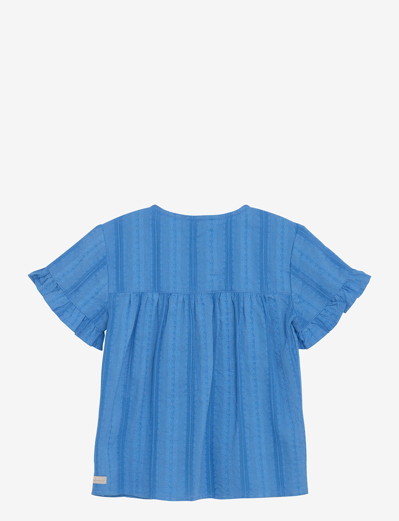 Daily 7 - Ruffle Shirt - bluser & tunikaer - dusty royal blue - 1