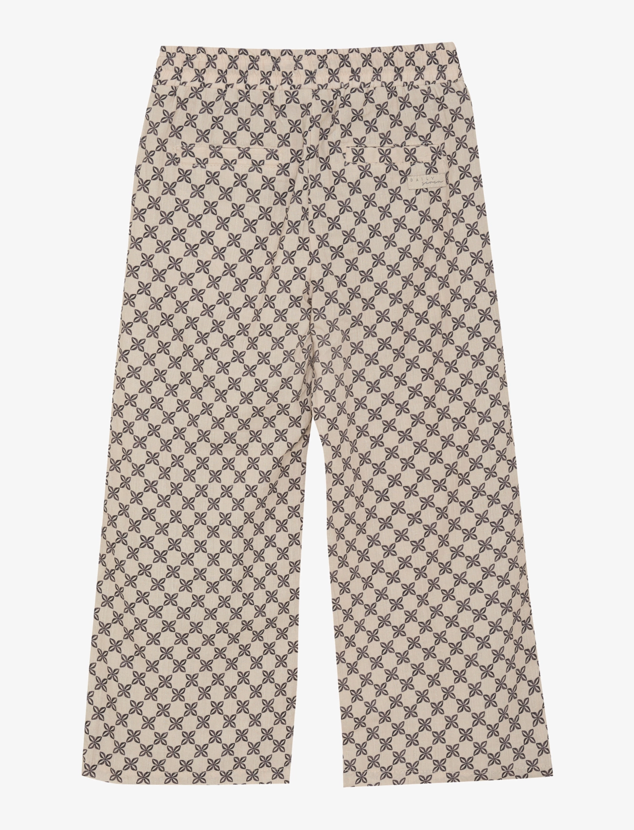 Daily 7 - Wide Pants Allover Print - sandshell - 1