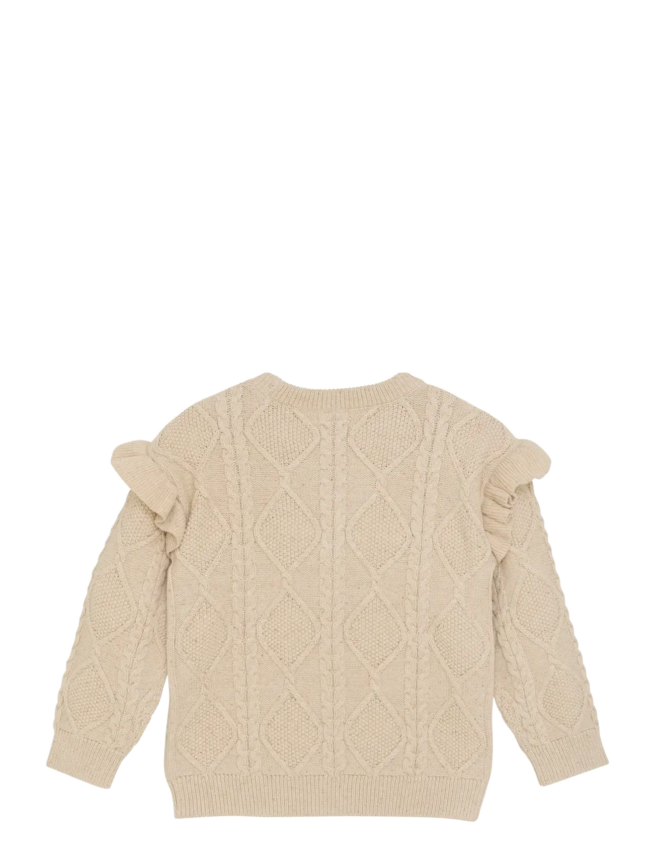 Daily 7 - Knitted Sweater Nappy - trøjer - off white - 2
