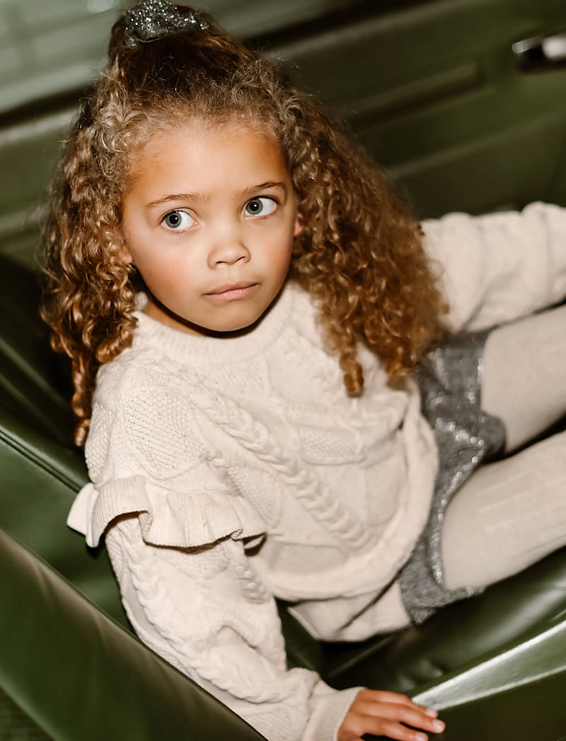 Daily 7 - Knitted Sweater Nappy - stickade tröjor - off white - 0