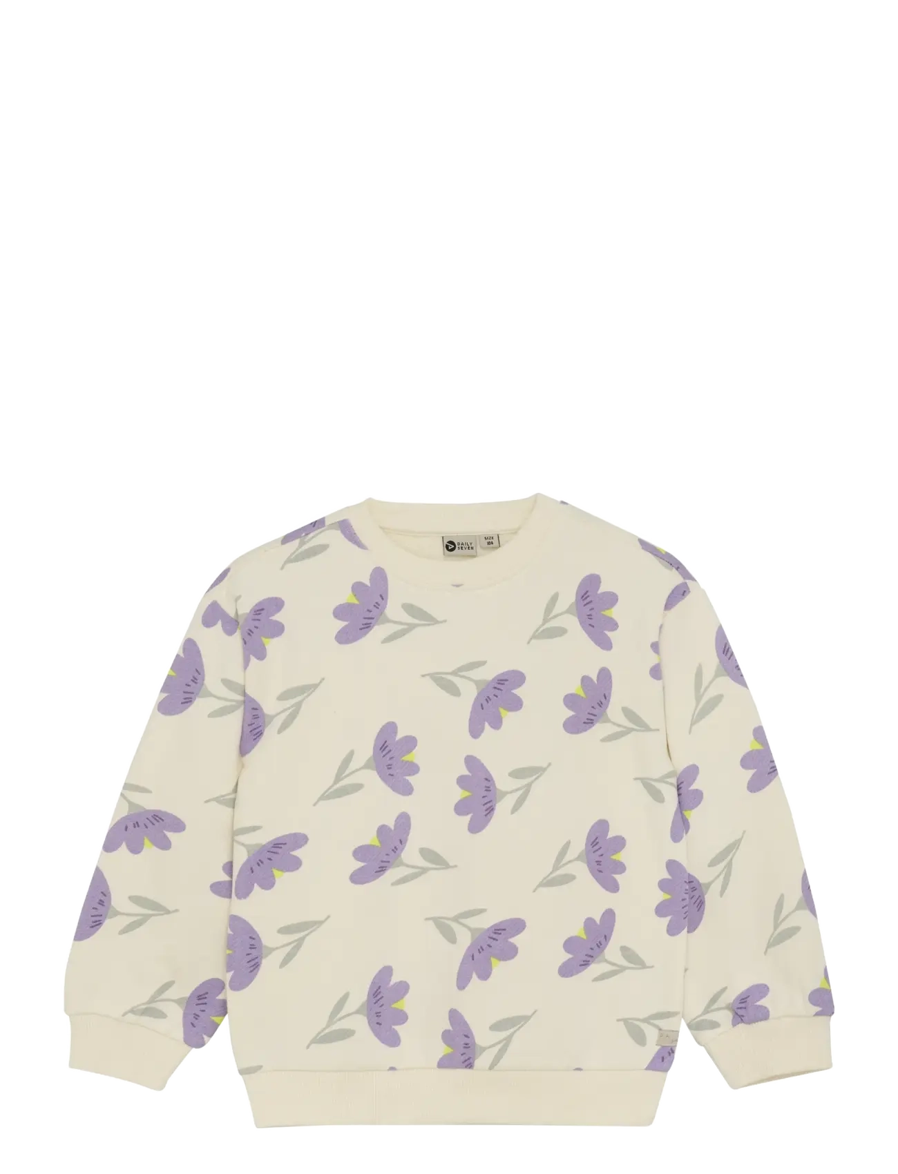 DAILY 7 Pullover Flowers Cream - 92 - Kinder
