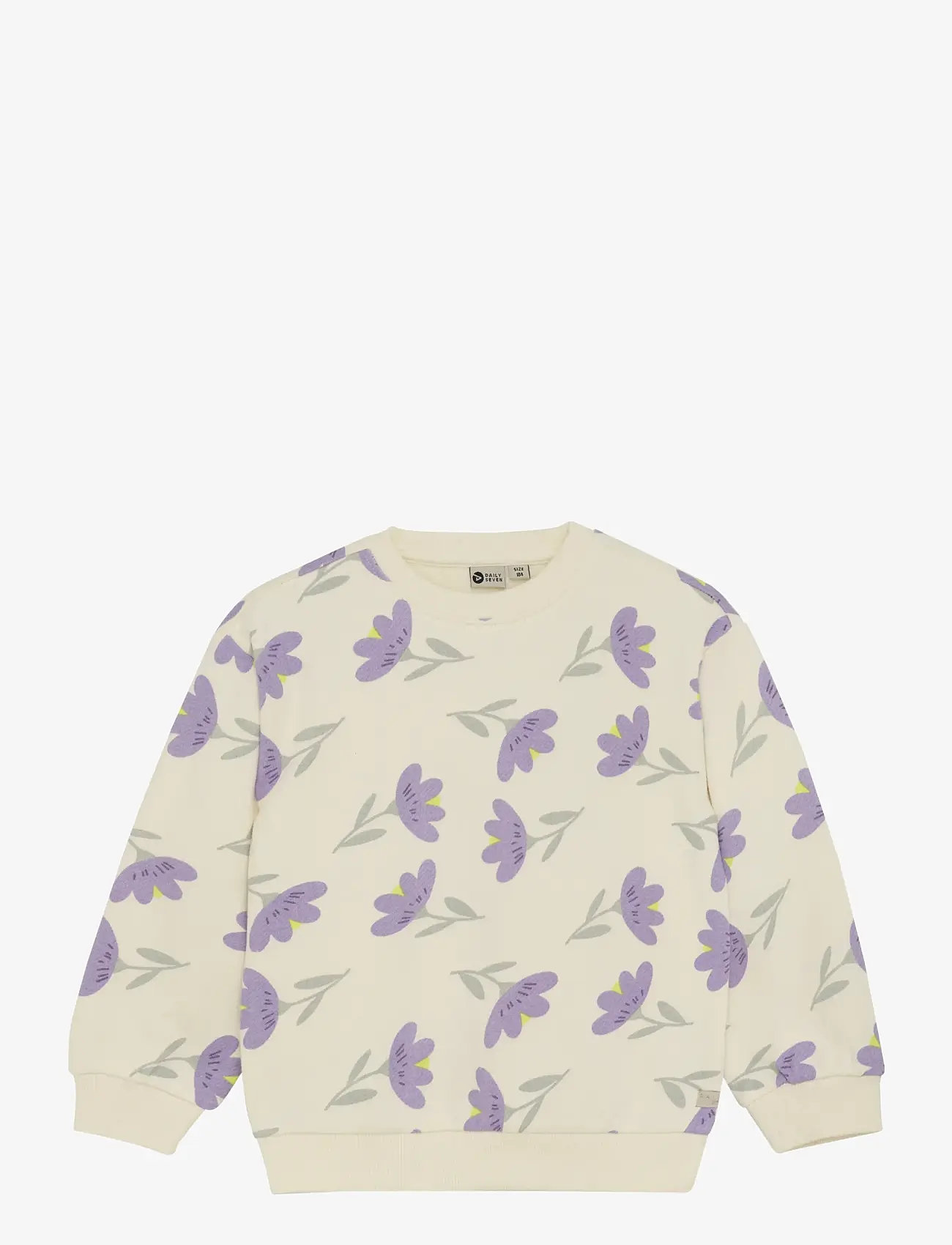 Daily 7 - Sweater Flowers - sweatshirts - off white - 1