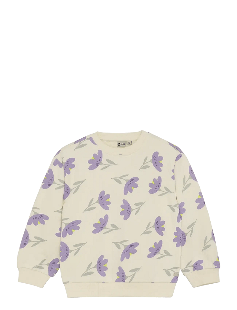 Daily 7 - Sweater Flowers - sweatshirts - off white - 1