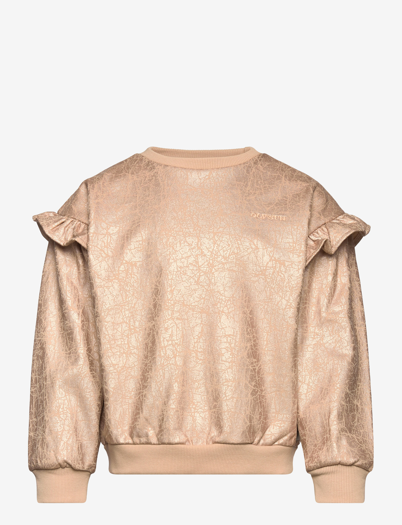Daily 7 - Sweater Fancy Ruffle - sweatshirts - latte sand - 0