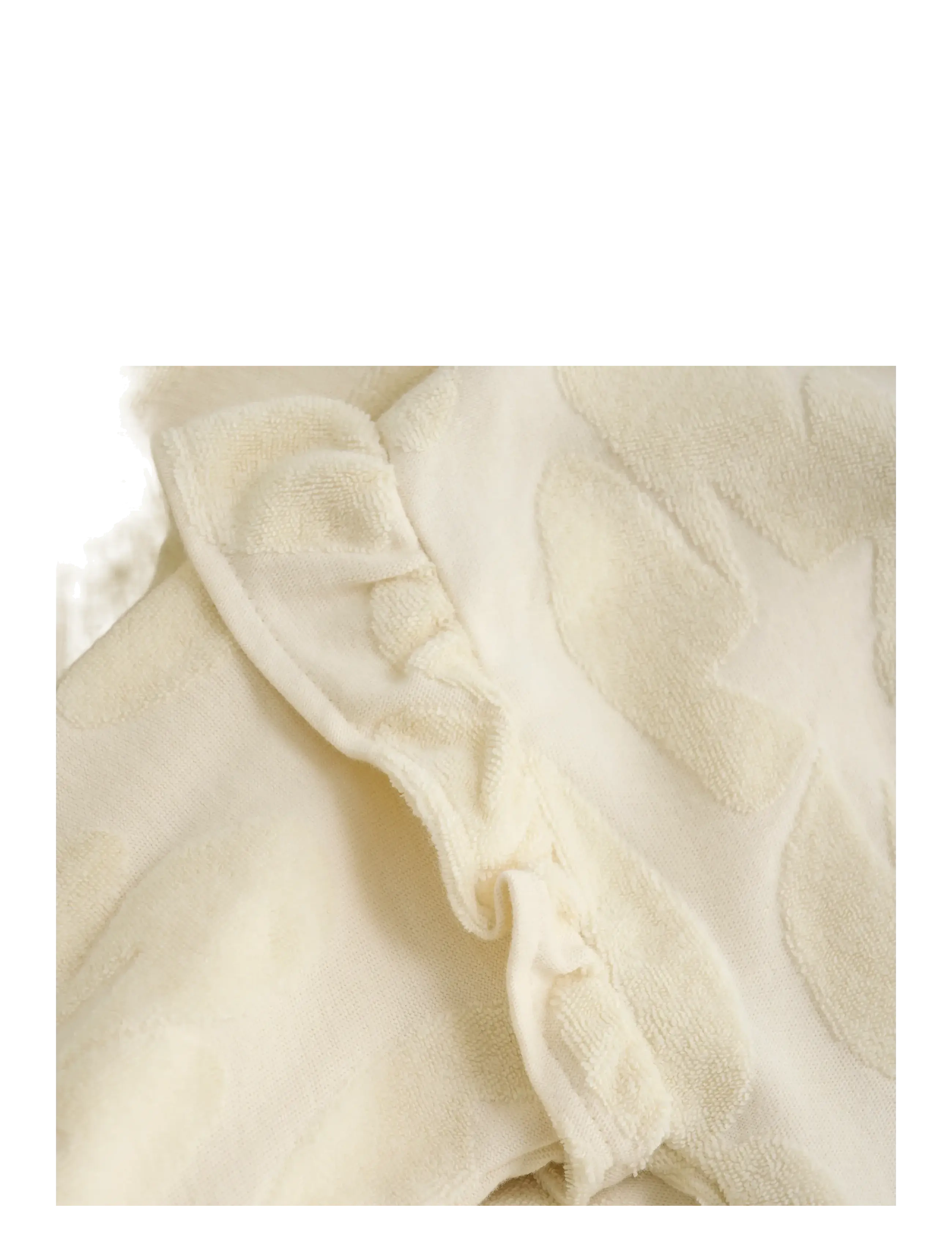 Daily 7 - Sweater Jaquard Ruffle - sweatshirts - off white - 3