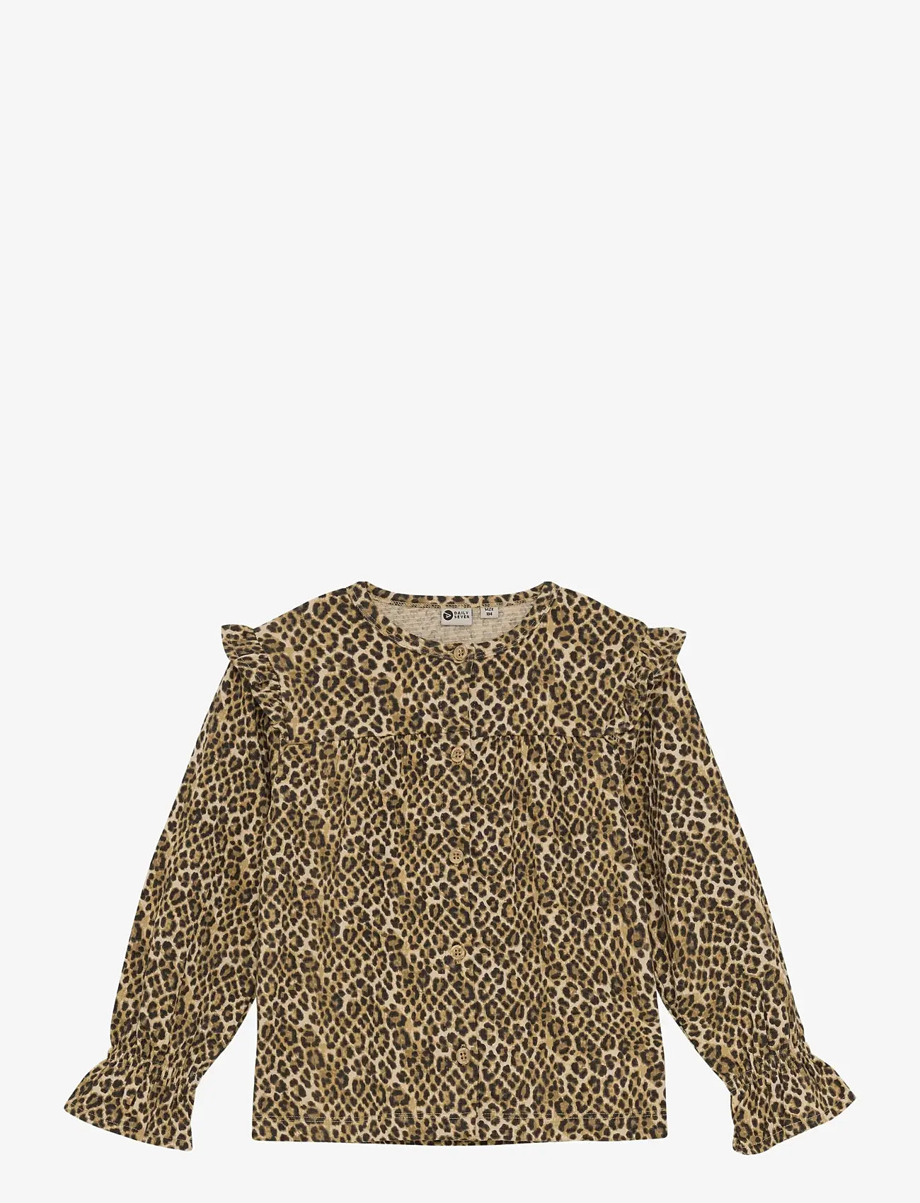 Daily 7 - Shirt Longsleeve Animal - pluusid ja tuunikad - latte sand - 1