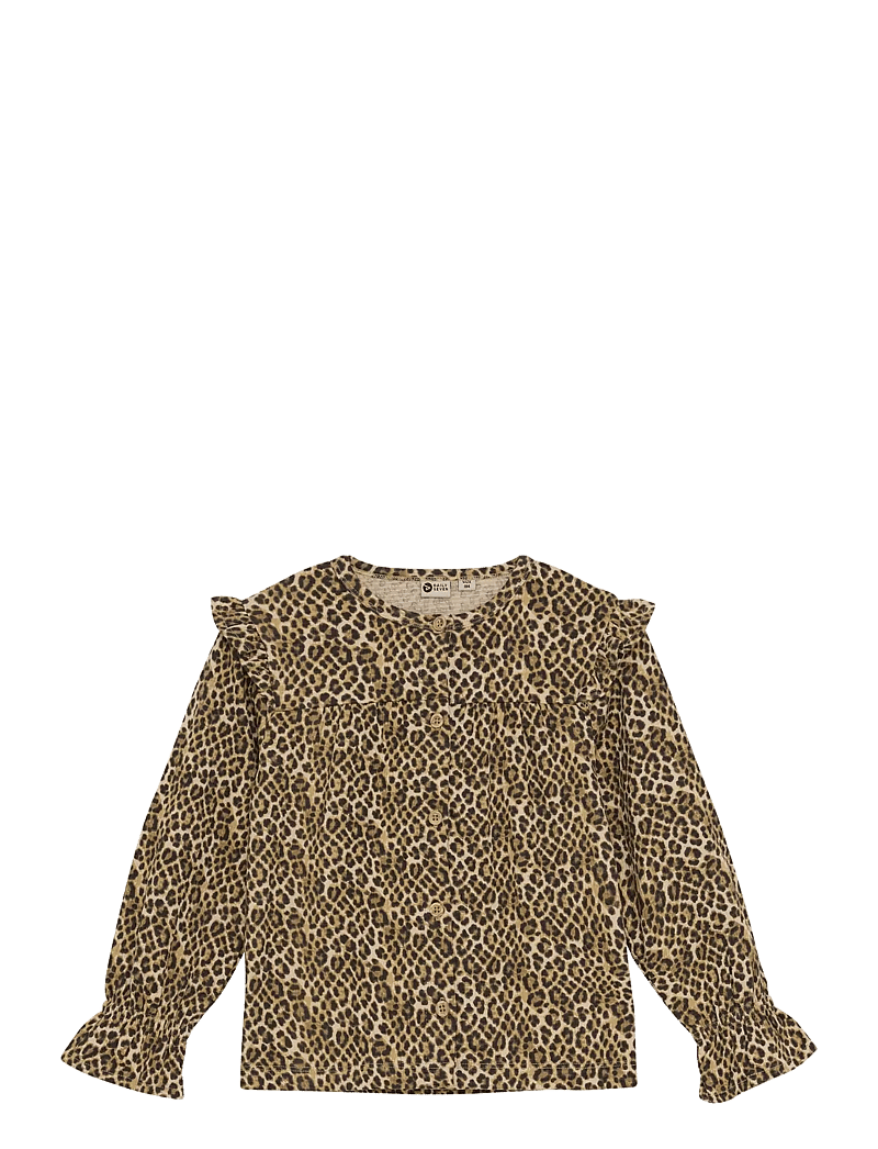 Daily 7 - Shirt Longsleeve Animal - pluusid ja tuunikad - latte sand - 1