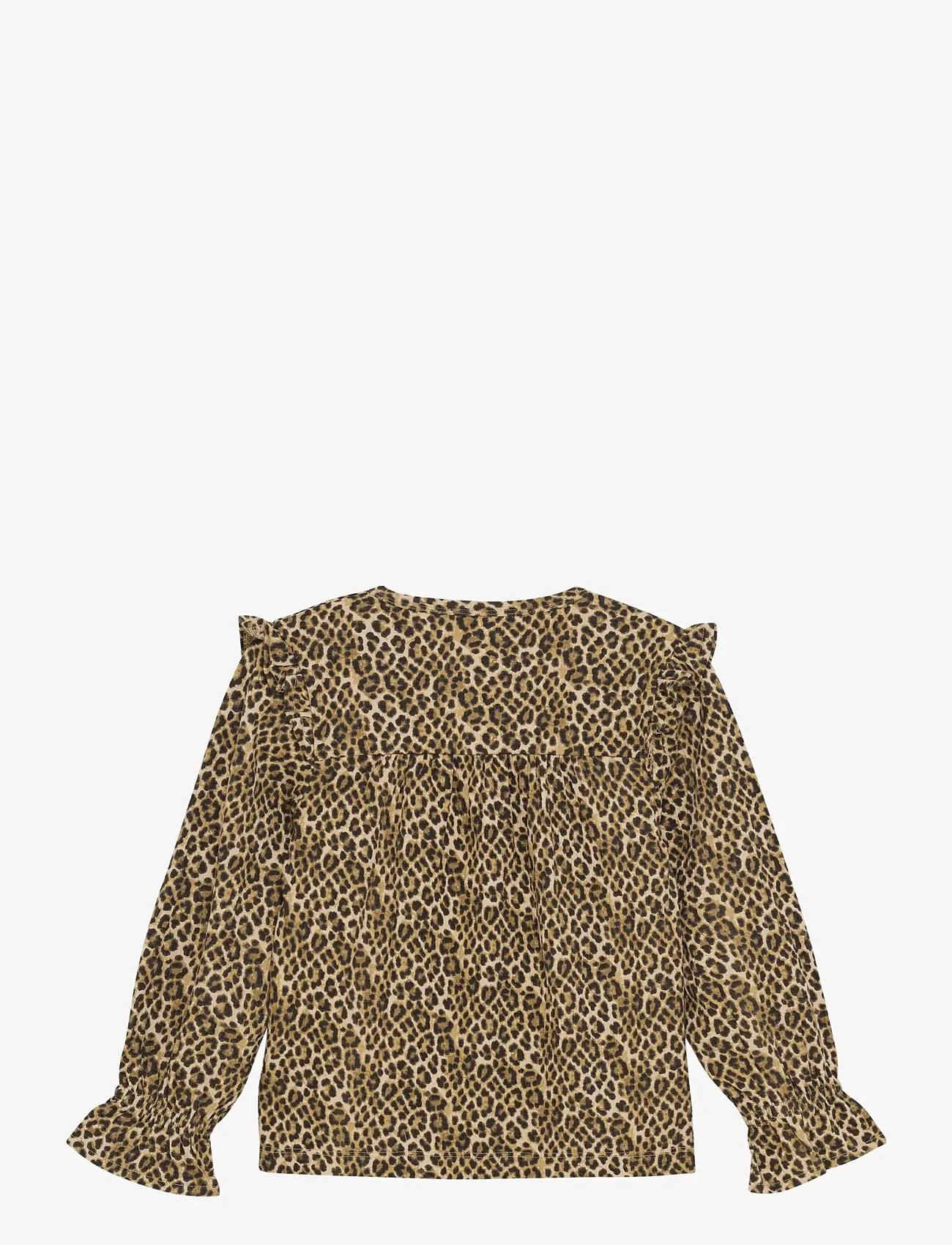 Daily 7 - Shirt Longsleeve Animal - pluusid ja tuunikad - latte sand - 2