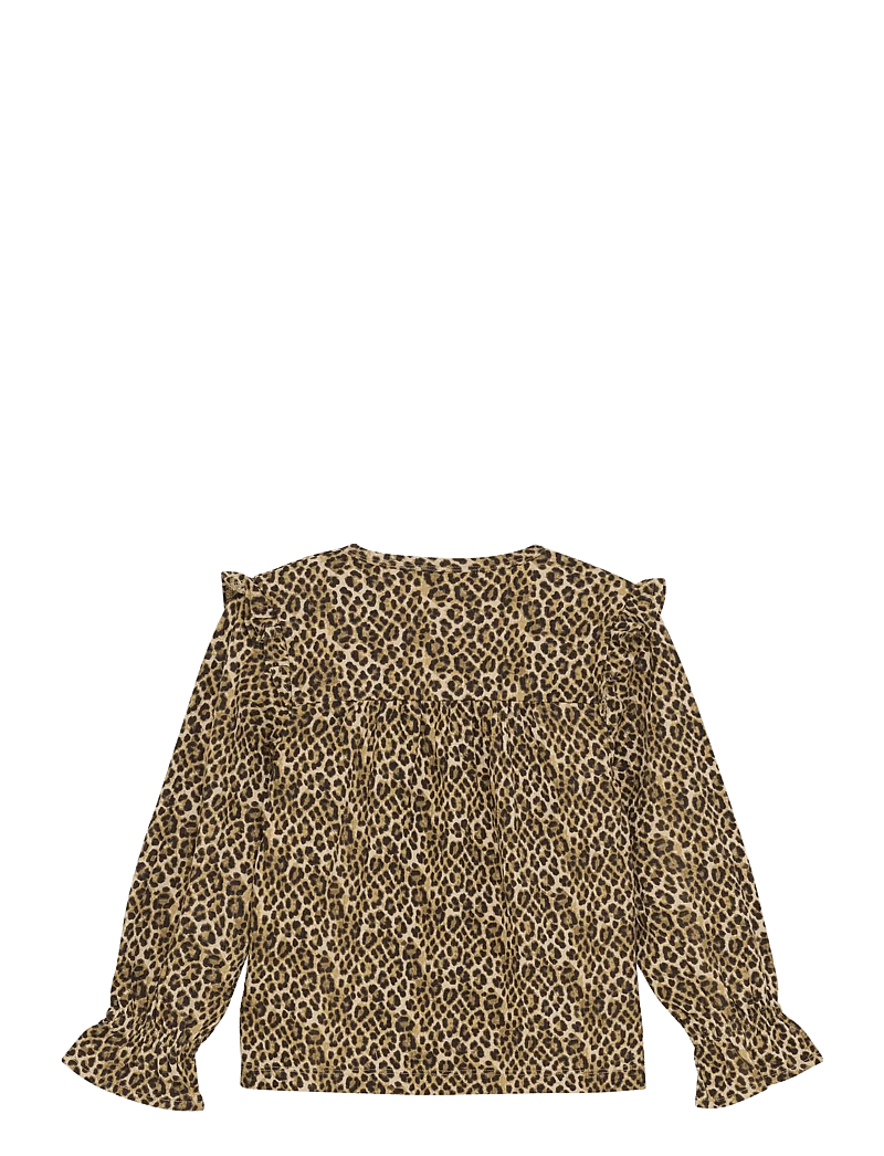 Daily 7 - Shirt Longsleeve Animal - pluusid ja tuunikad - latte sand - 2