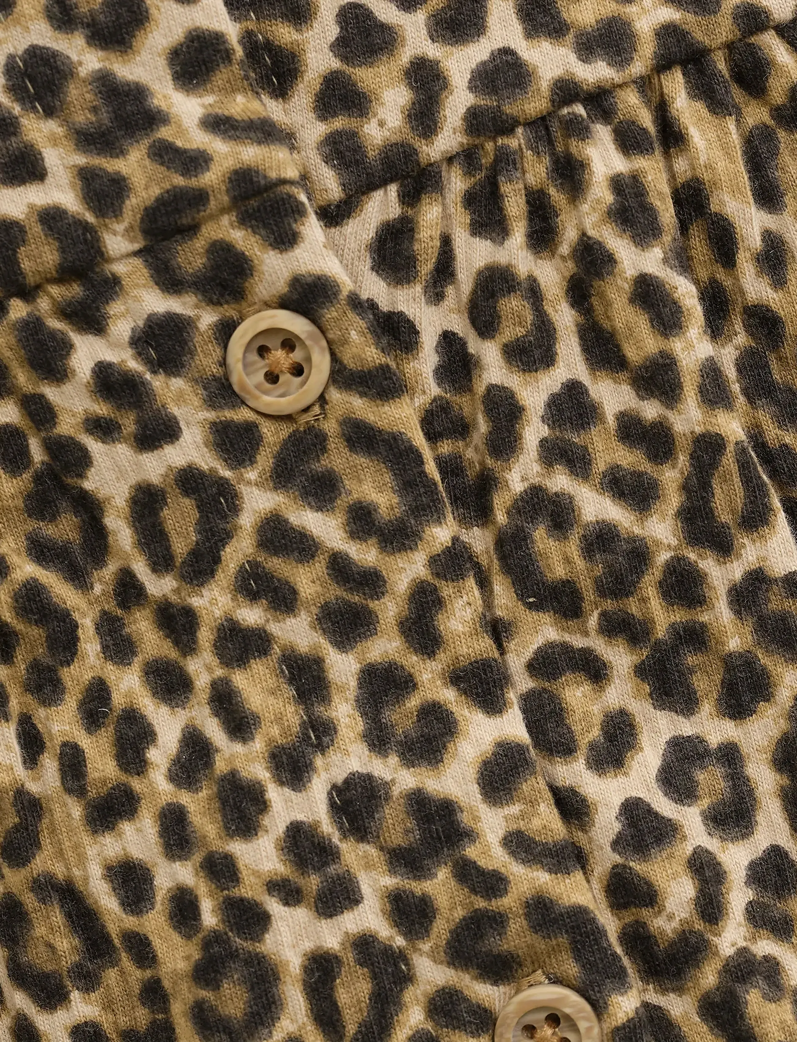 Daily 7 - Shirt Longsleeve Animal - pluusid ja tuunikad - latte sand - 4