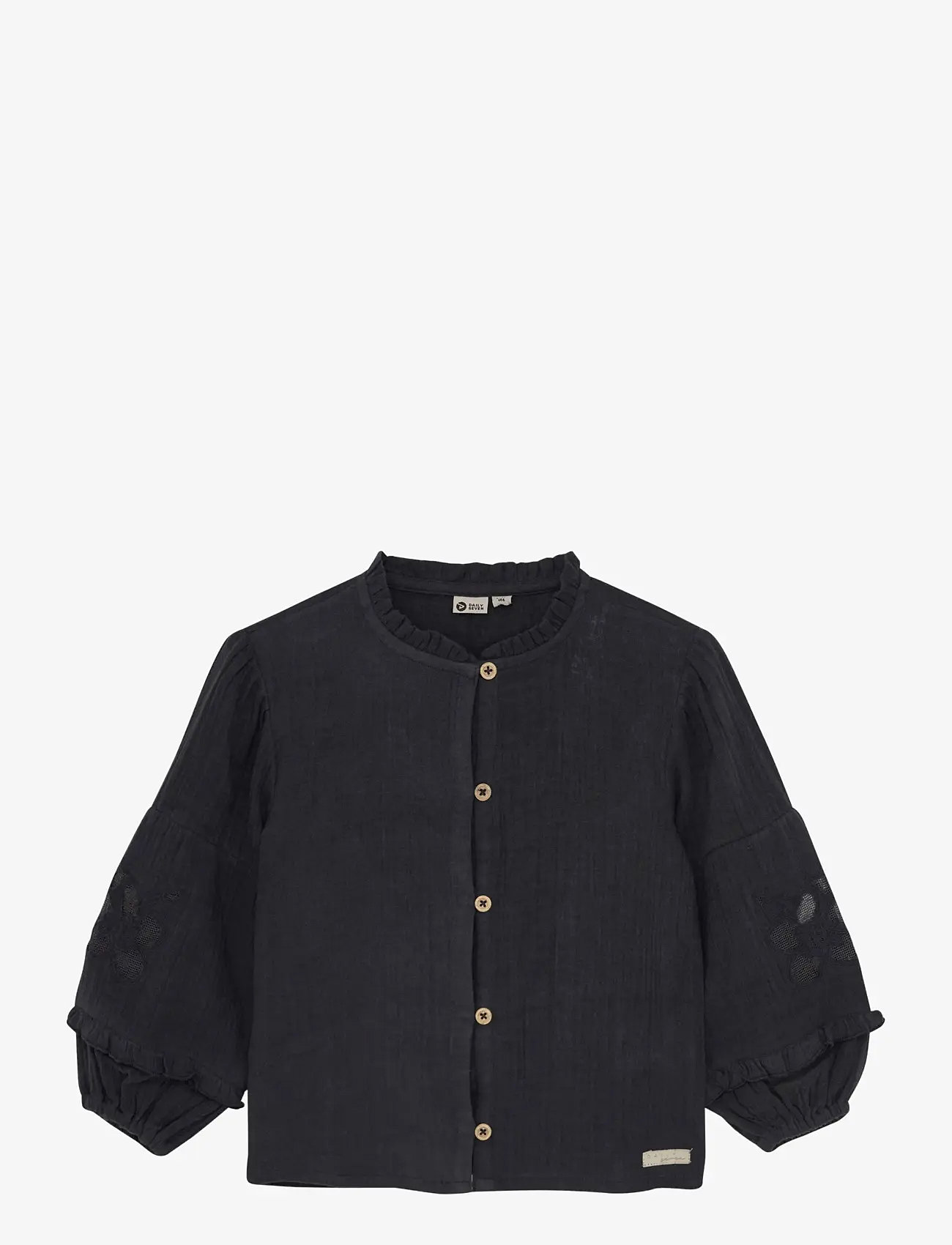 Daily 7 - Shirt Longsleeve Lace - langærmede skjorter - phantom - 0