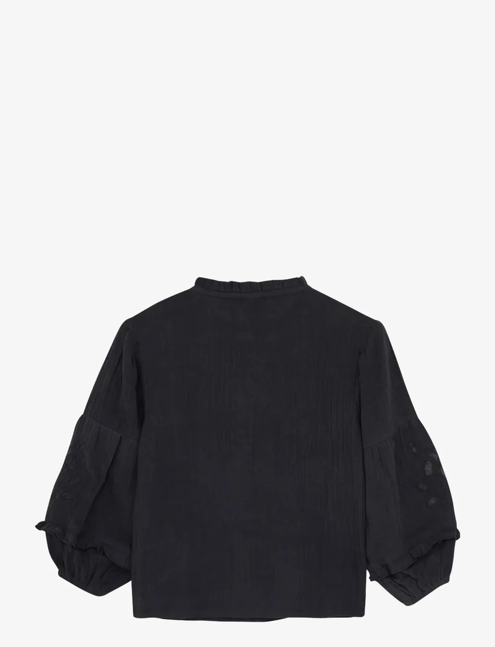 Daily 7 - Shirt Longsleeve Lace - pikkade varrukatega särgid - phantom - 1