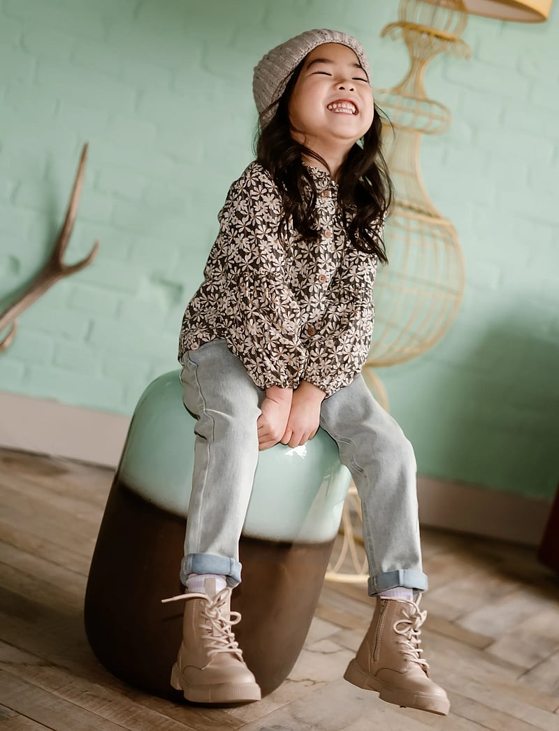Daily 7 - Shirt Longsleeve Shiny Flower - chemises à manches longues - phantom - 4