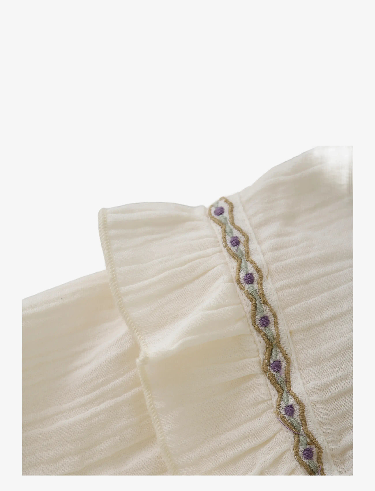 Daily 7 - Shirt Longsleeve Ruffle - blouses & tunics - off white - 2