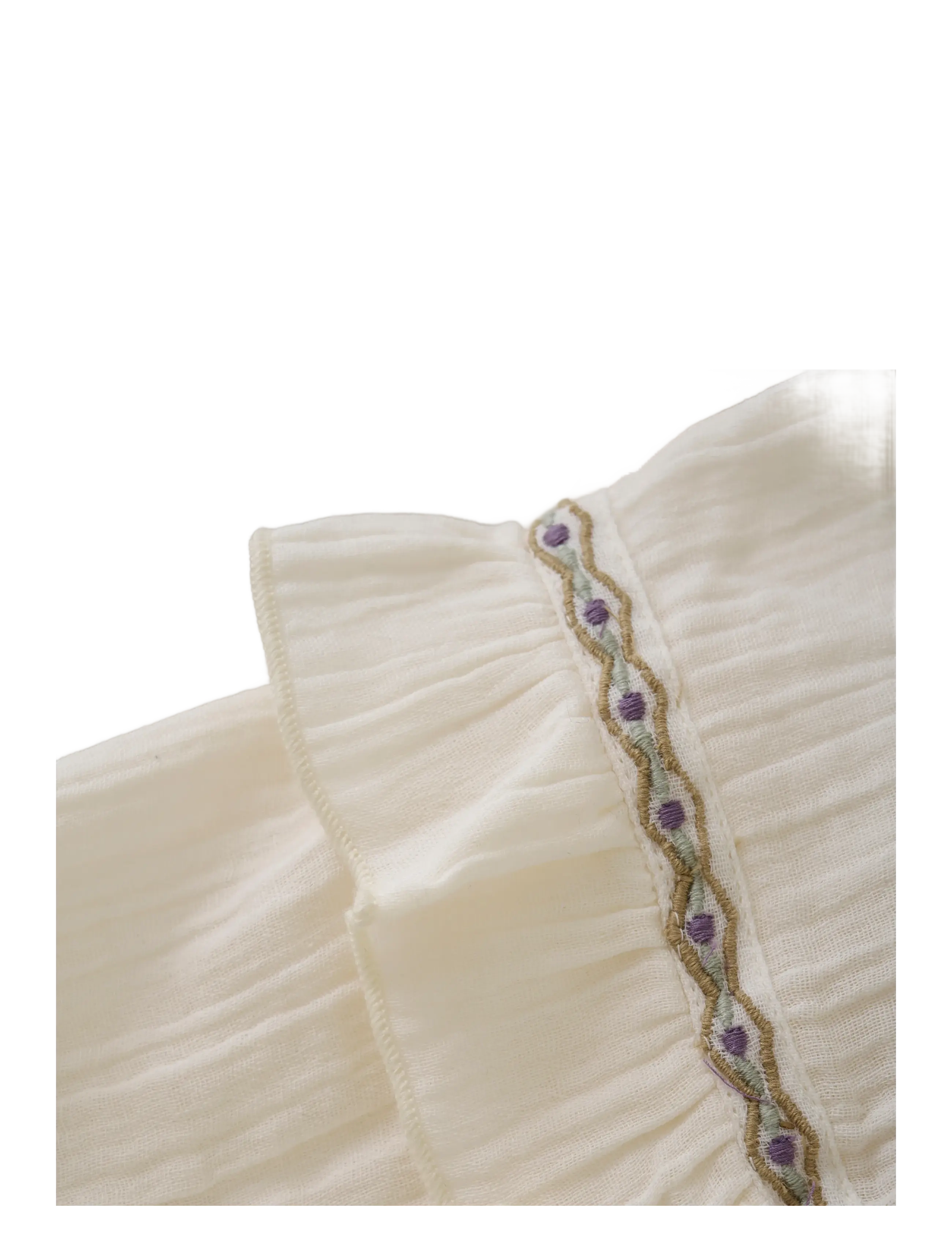 Daily 7 - Shirt Longsleeve Ruffle - bluser & tunikaer - off white - 2
