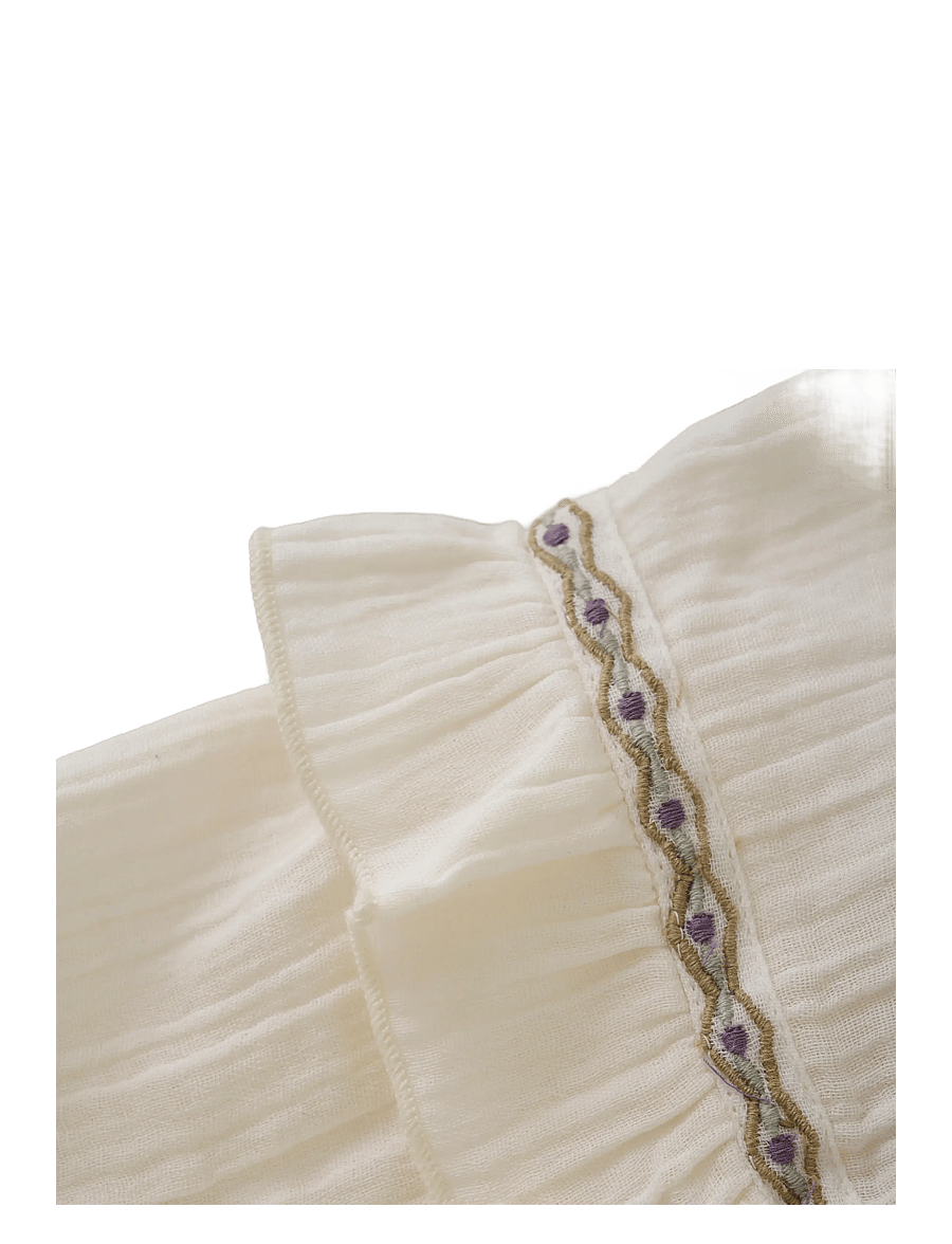 Daily 7 - Shirt Longsleeve Ruffle - bluser & tunikaer - off white - 2