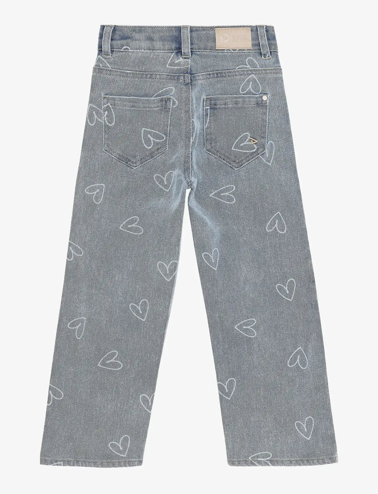 Daily 7 - 2300 Wide Fit Heart - brede jeans - denim - 1
