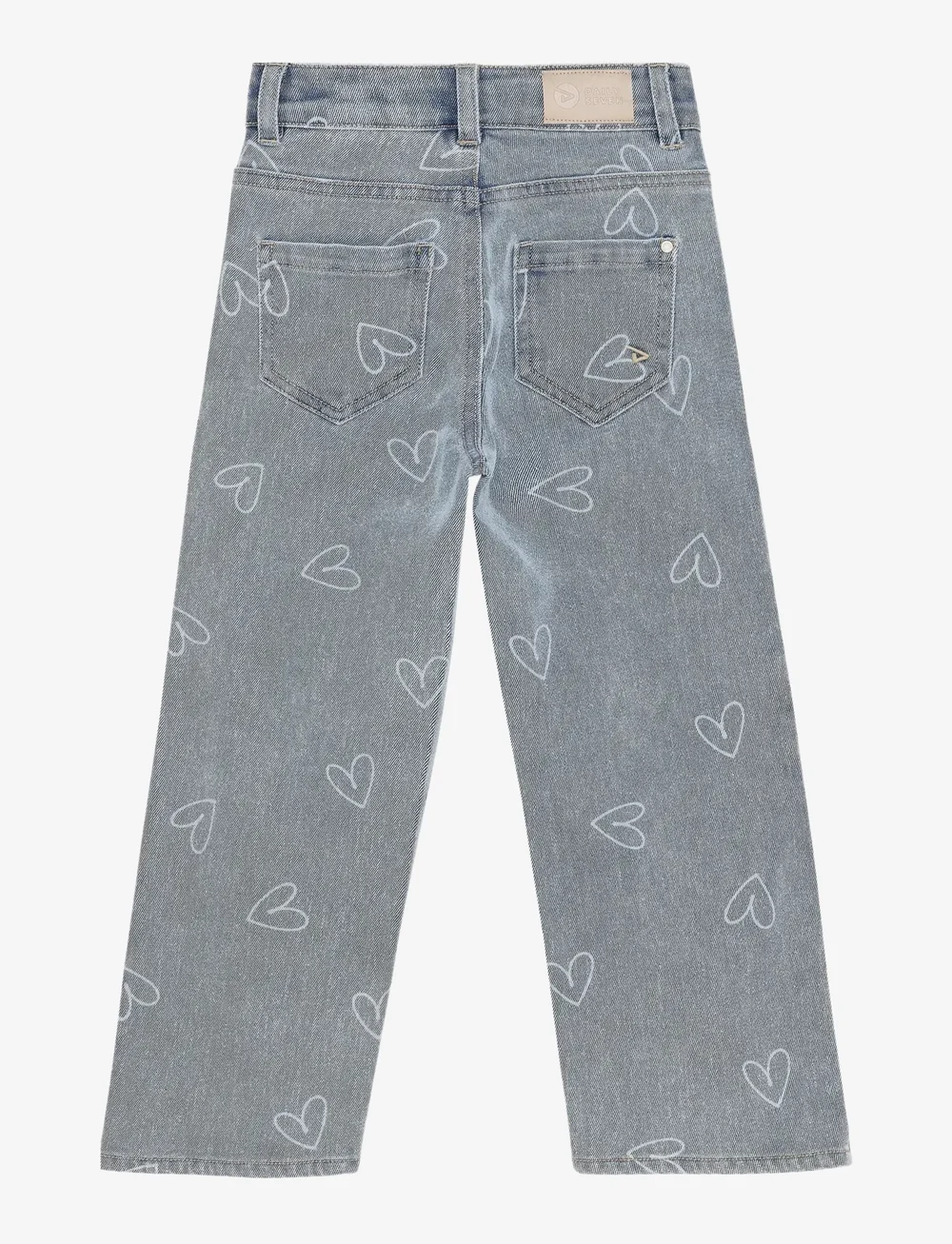 Daily 7 - 2300 Wide Fit Heart - brede jeans - denim - 1