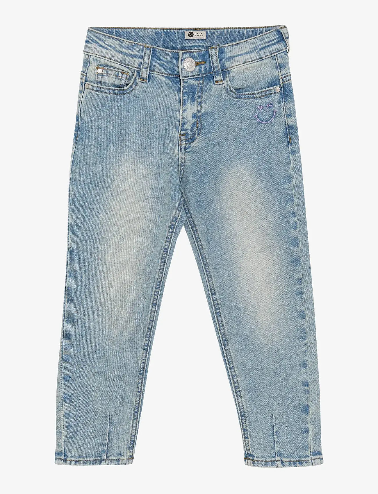 Daily 7 - 2500 Mom Fit Heart Pocket - tavalised teksad - medium denim - 0