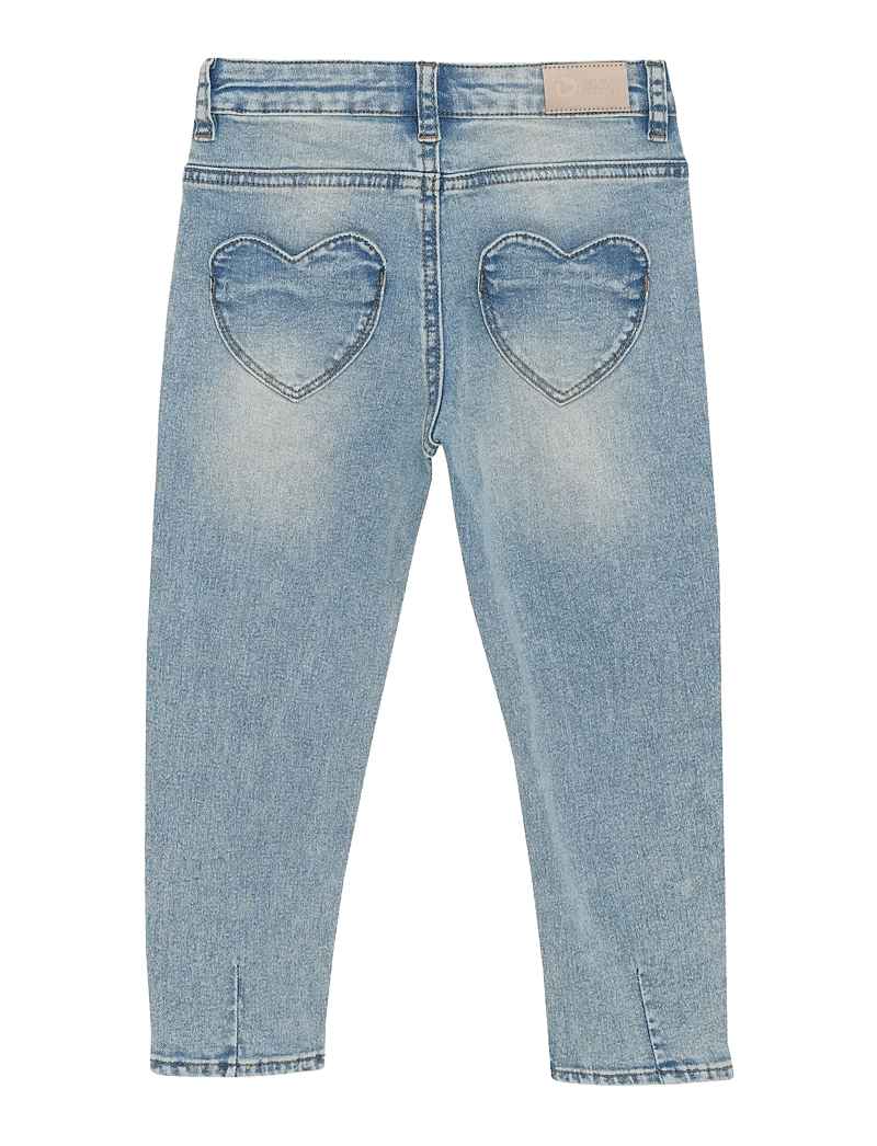 Daily 7 - 2500 Mom Fit Heart Pocket - regular jeans - medium denim - 1