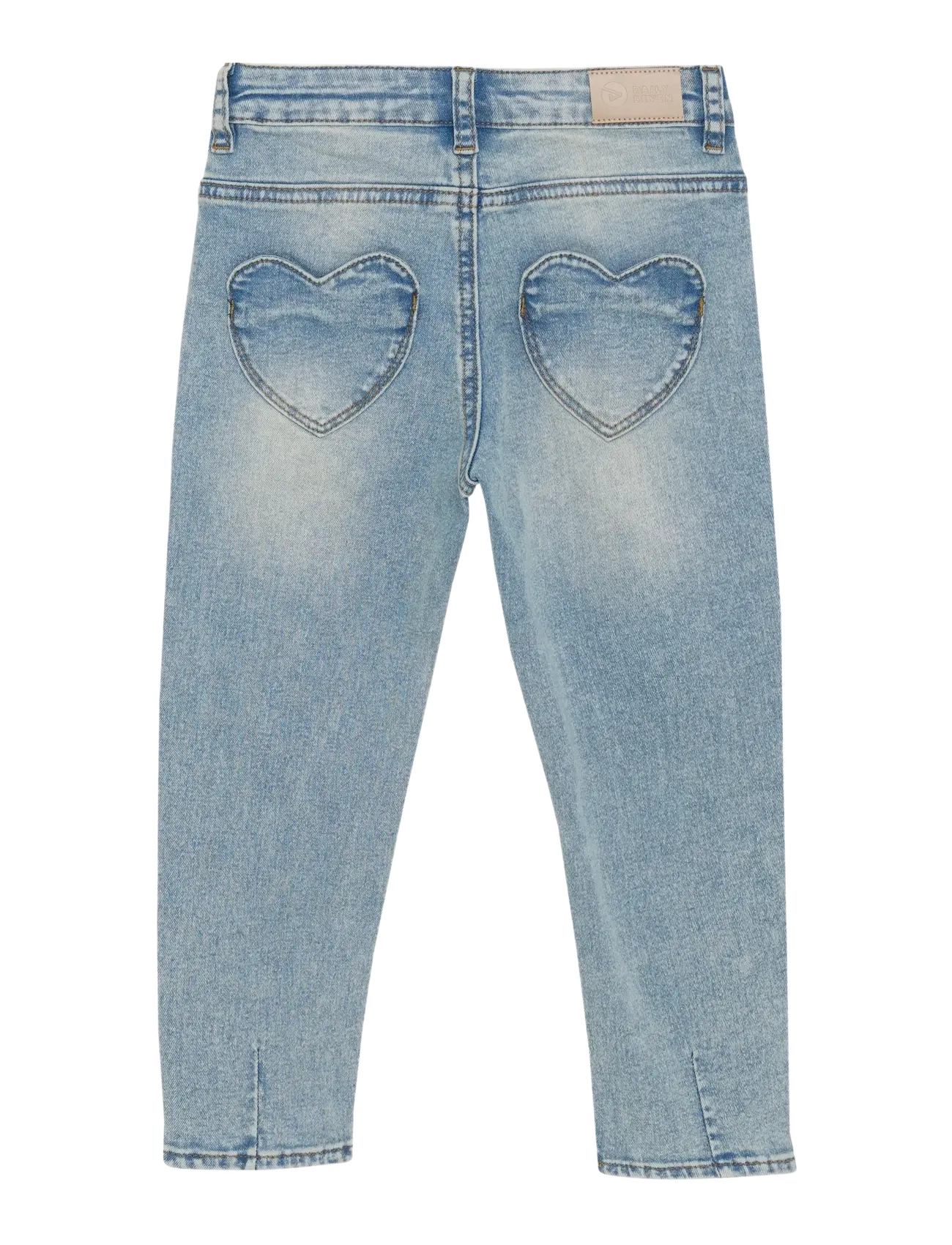 Daily 7 - 2500 Mom Fit Heart Pocket - medium denim - 1