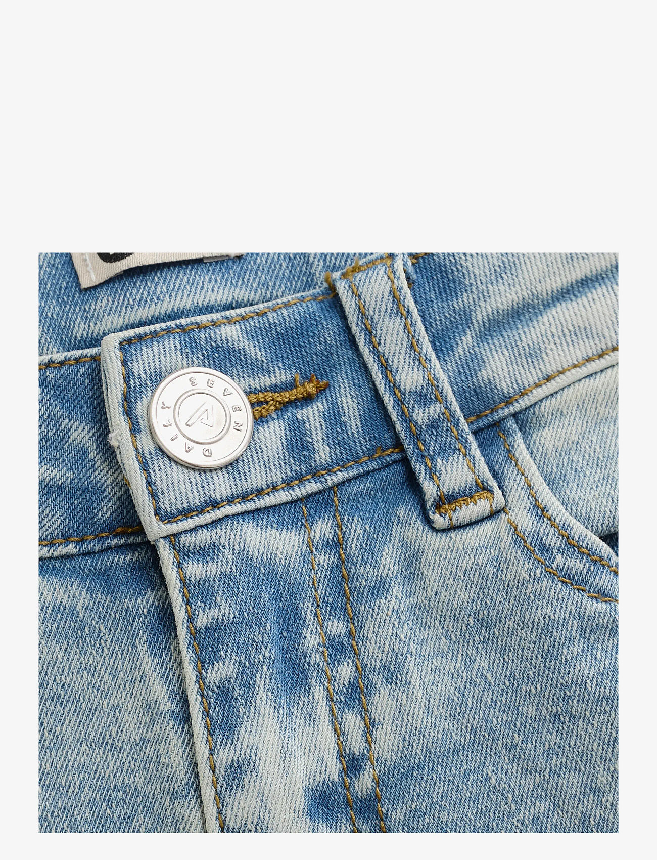 Daily 7 - 2500 Mom Fit Heart Pocket - tavalised teksad - medium denim - 2