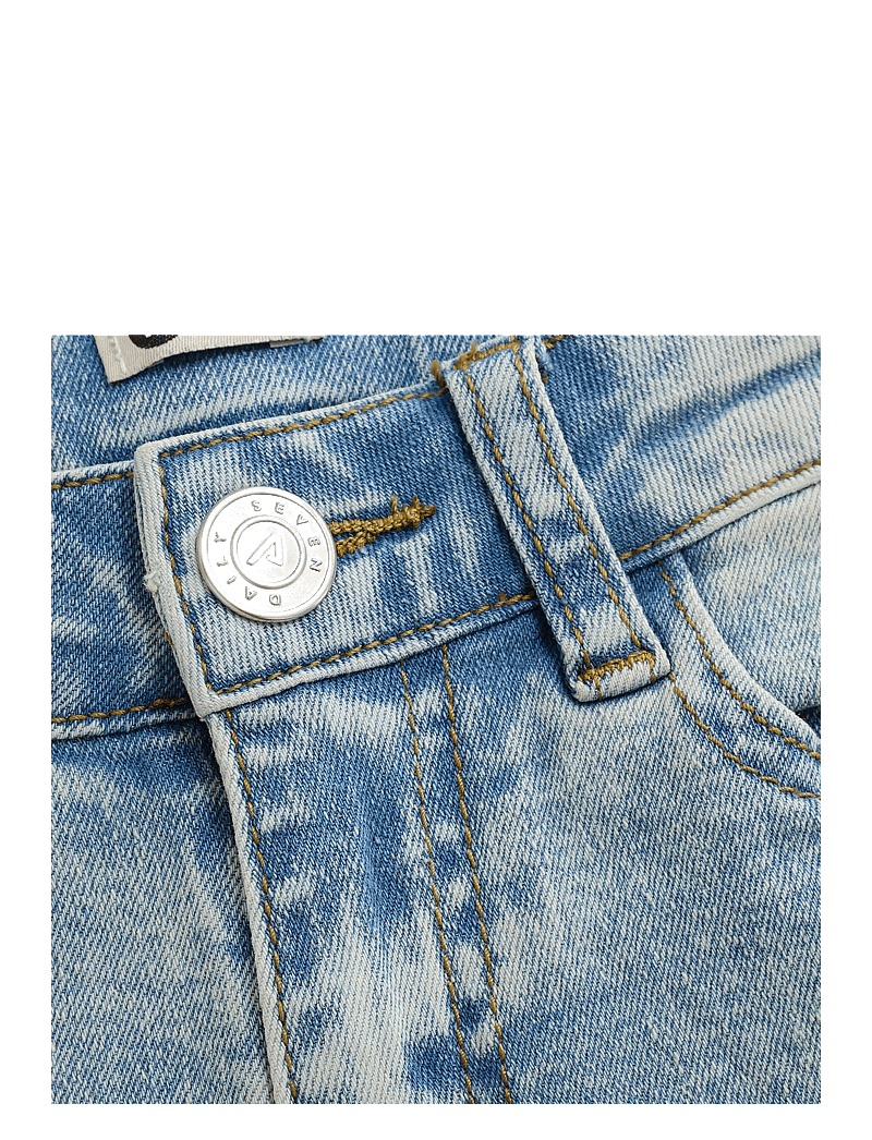 Daily 7 - 2500 Mom Fit Heart Pocket - regular jeans - medium denim - 2