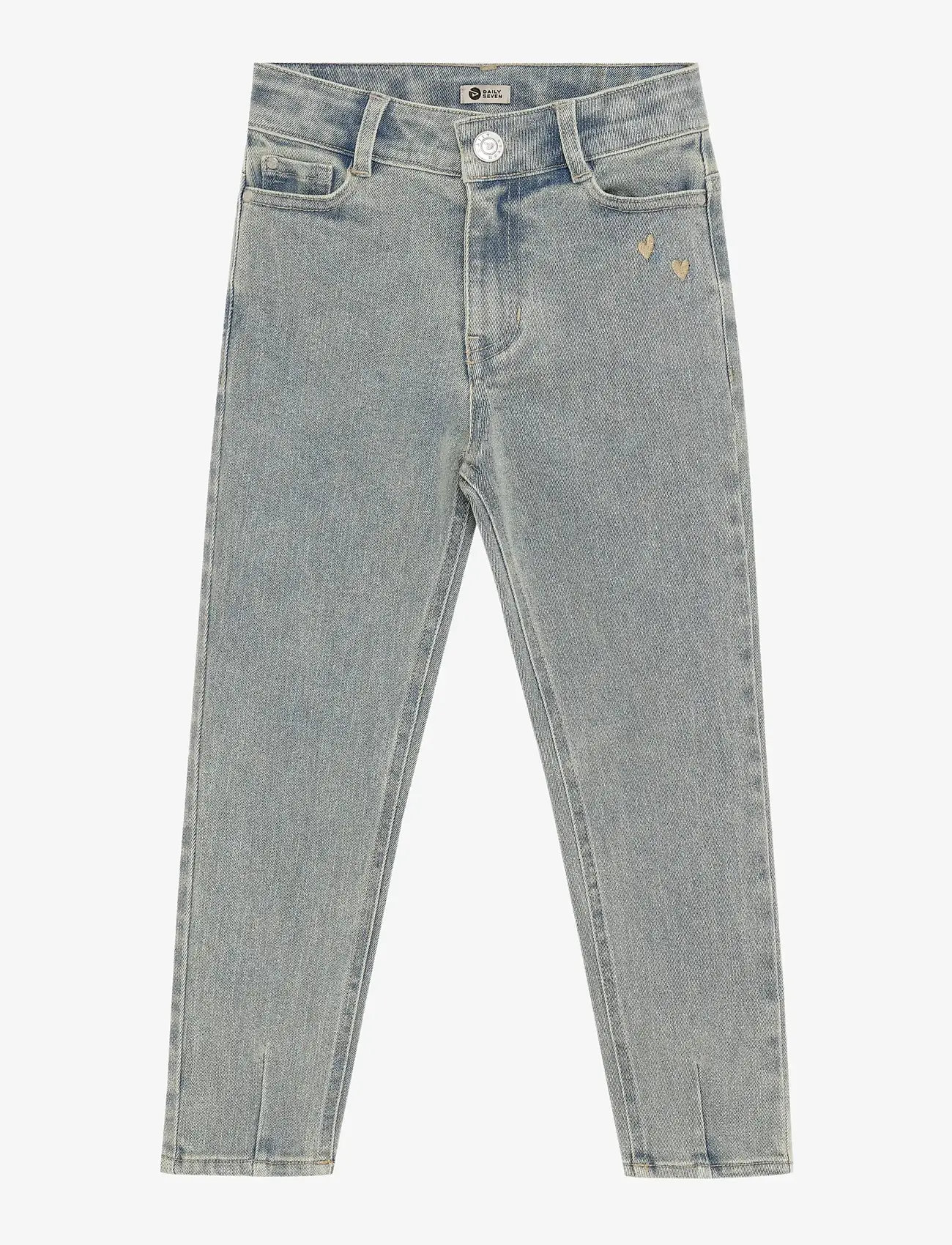 Daily 7 - 2500 Mom Fit Embroiderie - osta vanuse järgi - used medium denim - 1