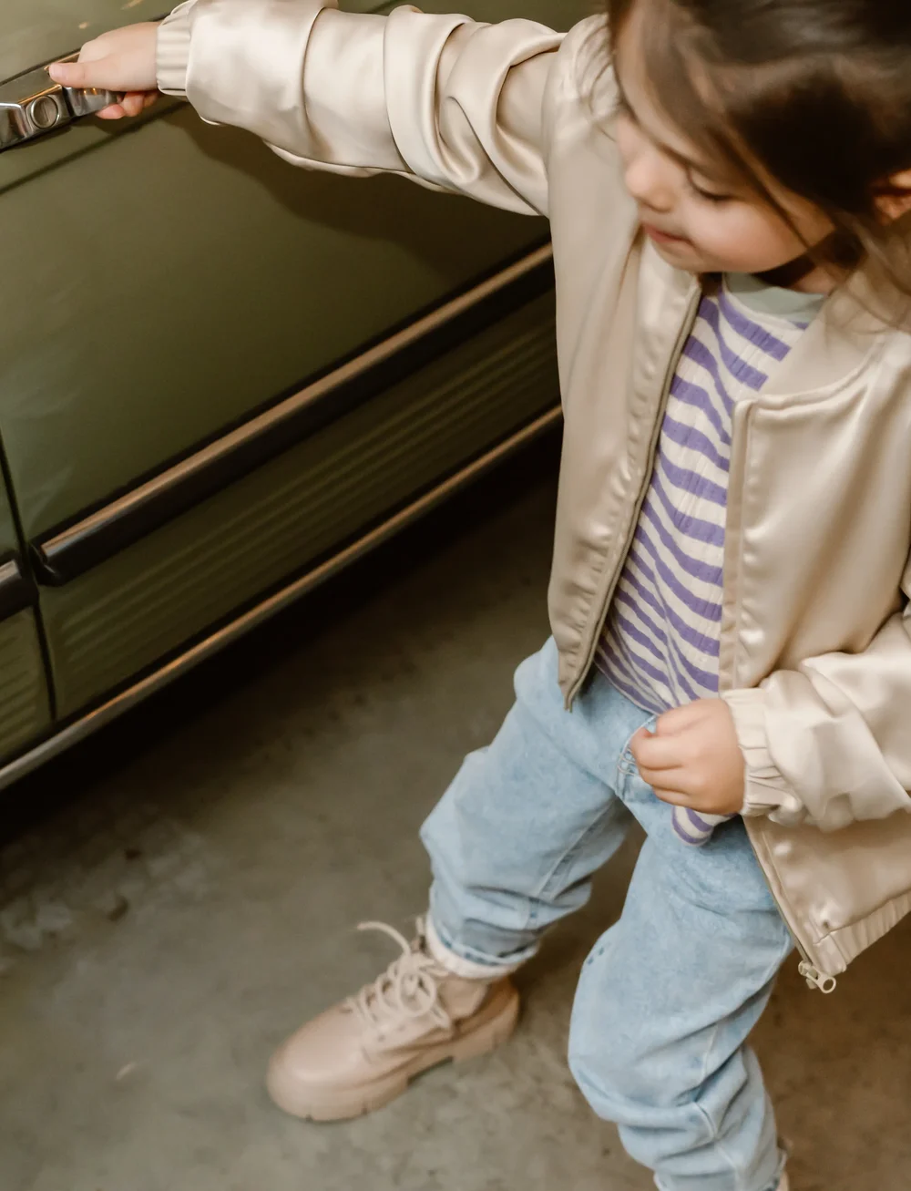 Daily 7 - 2500 Mom Fit Embroiderie - einkaufen nach alter von - used medium denim - 4