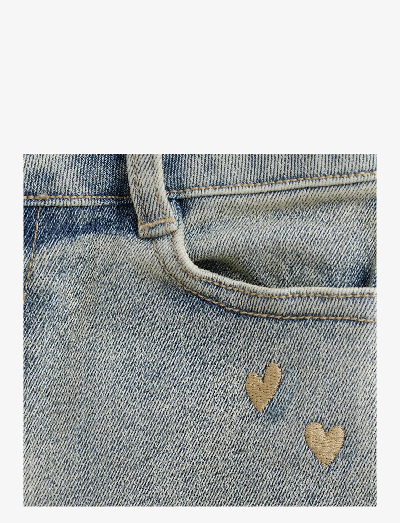 Daily 7 - 2500 Mom Fit Embroiderie - osta vanuse järgi - used medium denim - 3