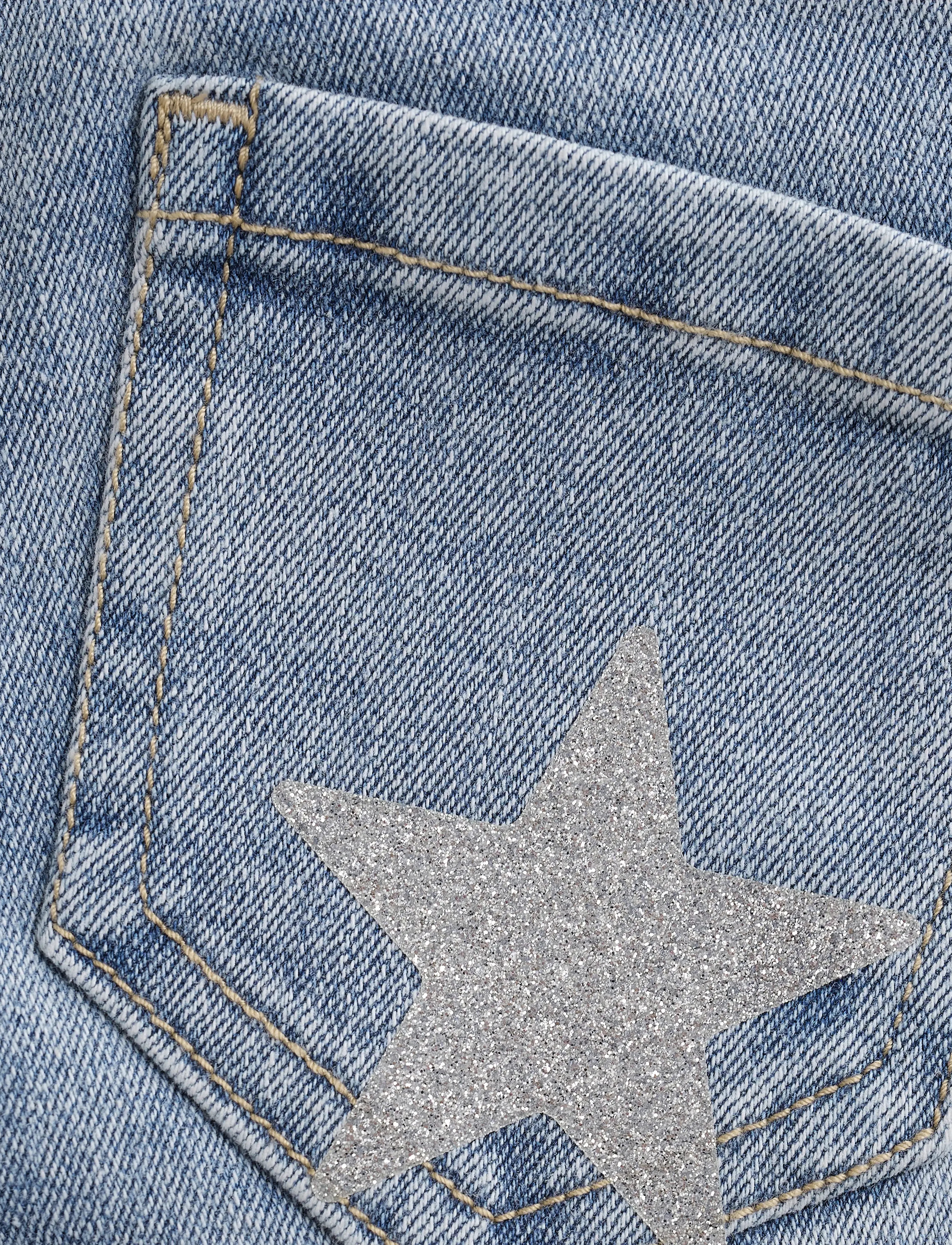 Daily 7 - 2400 Flared Fit Stars - bootcut jeans - medium denim - 2